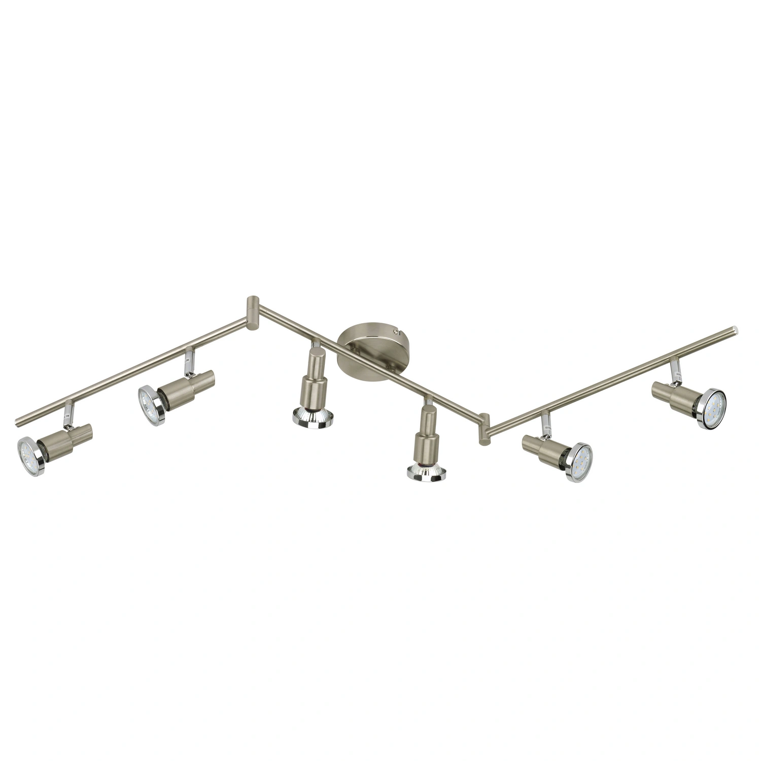 LED-Spotleuchte »Cool«, Länge: 120 cm, Höhe: 15 cm, nickelfarben matt