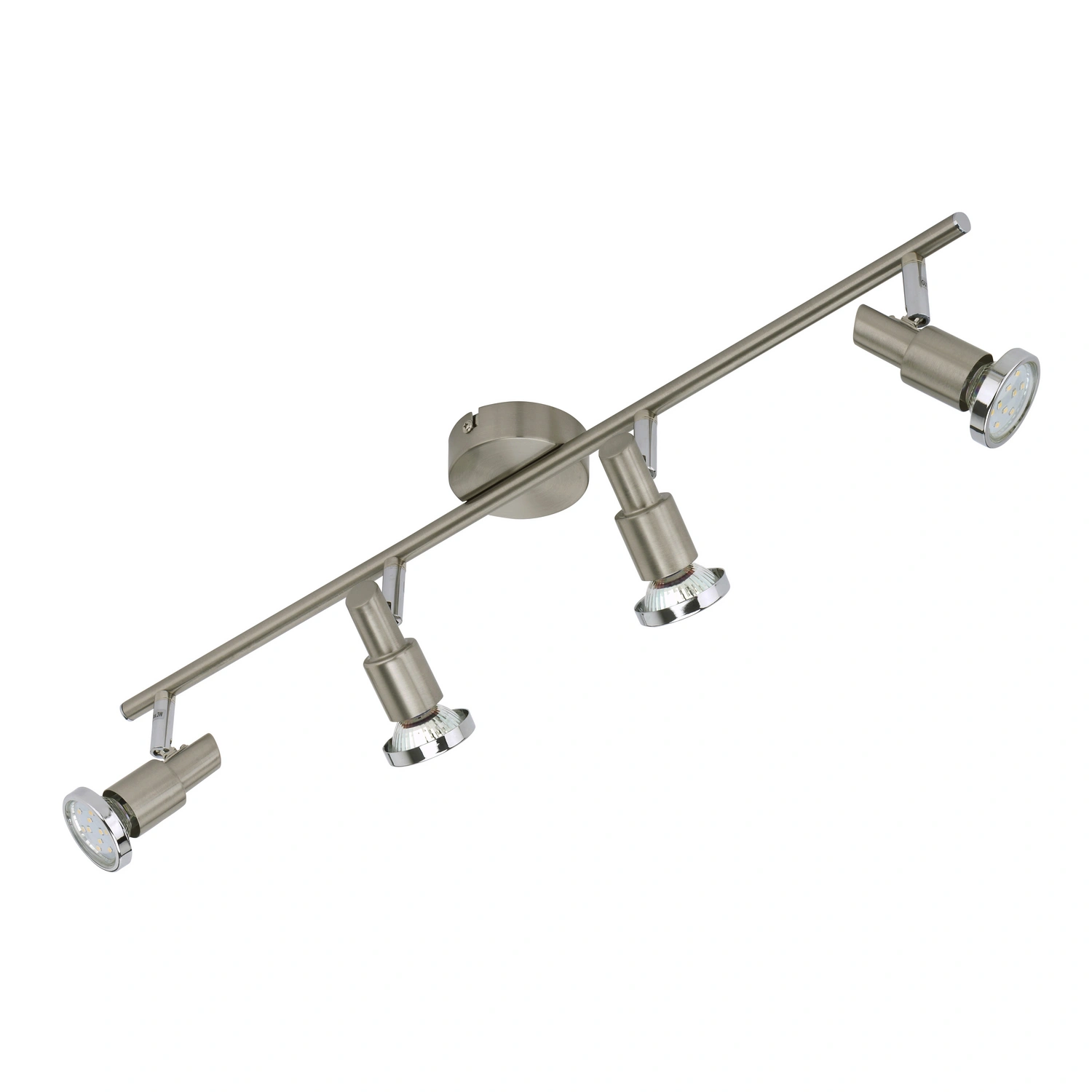 LED-Spotleuchte »Cool«, Länge: 67,5 cm, Höhe: 12 cm, nickelfarben matt