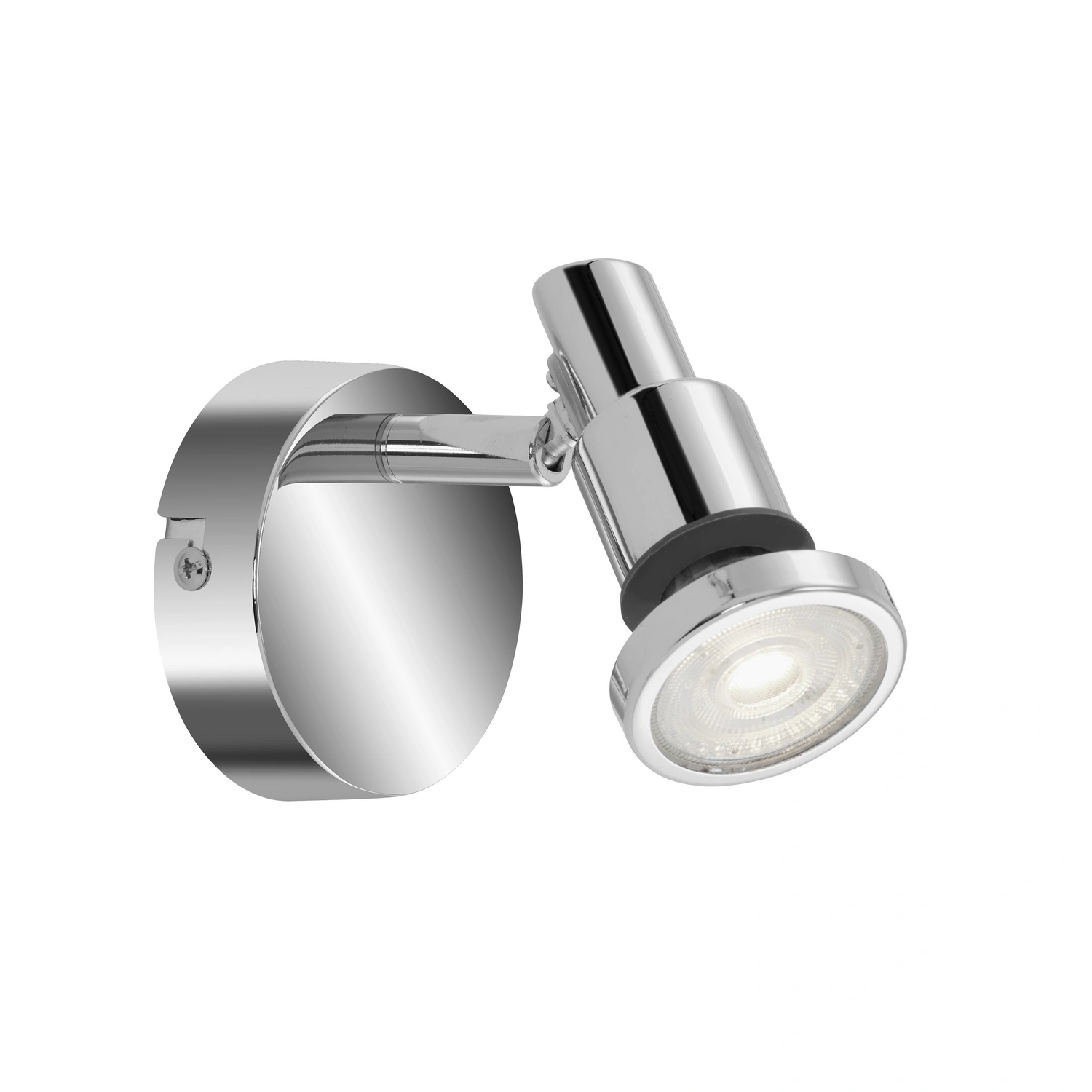 LED-Spotstrahler »FLAMO«, Ø: 8, Höhe: 10,6 cm, chromfarben