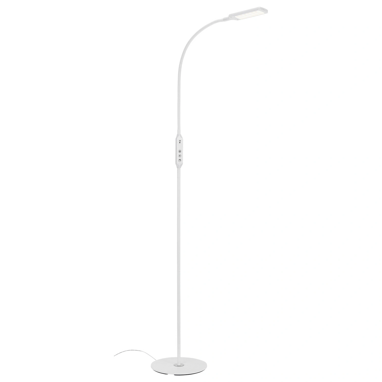 LED-Stehleuchte »OFFICE REMOTE«, weiß, Höhe: 140 cm, inkl. Leuchtmittel