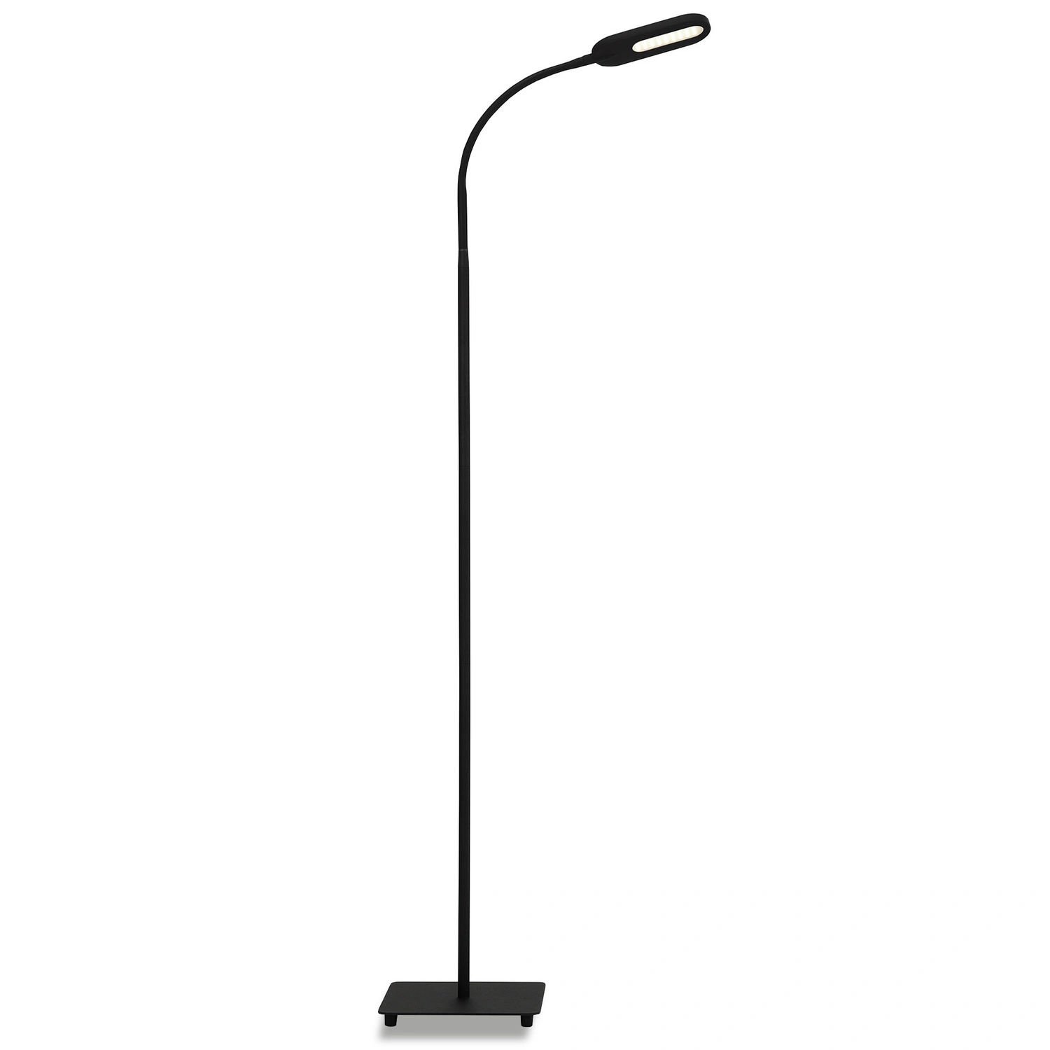 LED-Stehleuchte »OFFICE STEP«, weiß, Höhe: 128 cm, inkl. Leuchtmittel