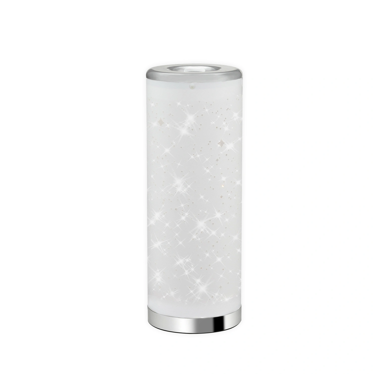 LED-Tischleuchte »YOTA«, silberfarben, Höhe: 35,2 cm, inkl. Leuchtmittel