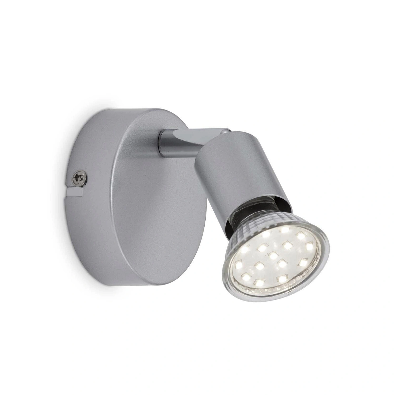 LED-Wandleuchte »Picco«, Ø: 8, Höhe: 8 cm, titanfarben