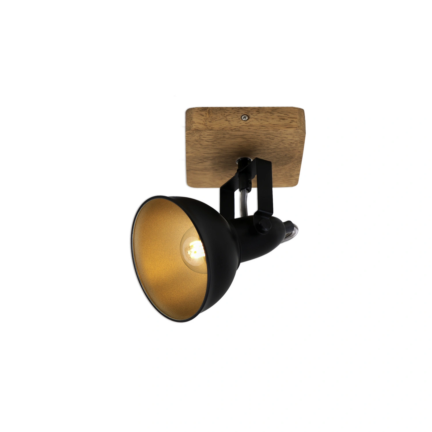 LED-Wandstrahler »BARNIM«, Länge: 11 cm, Höhe: 15,7 cm, schwarz