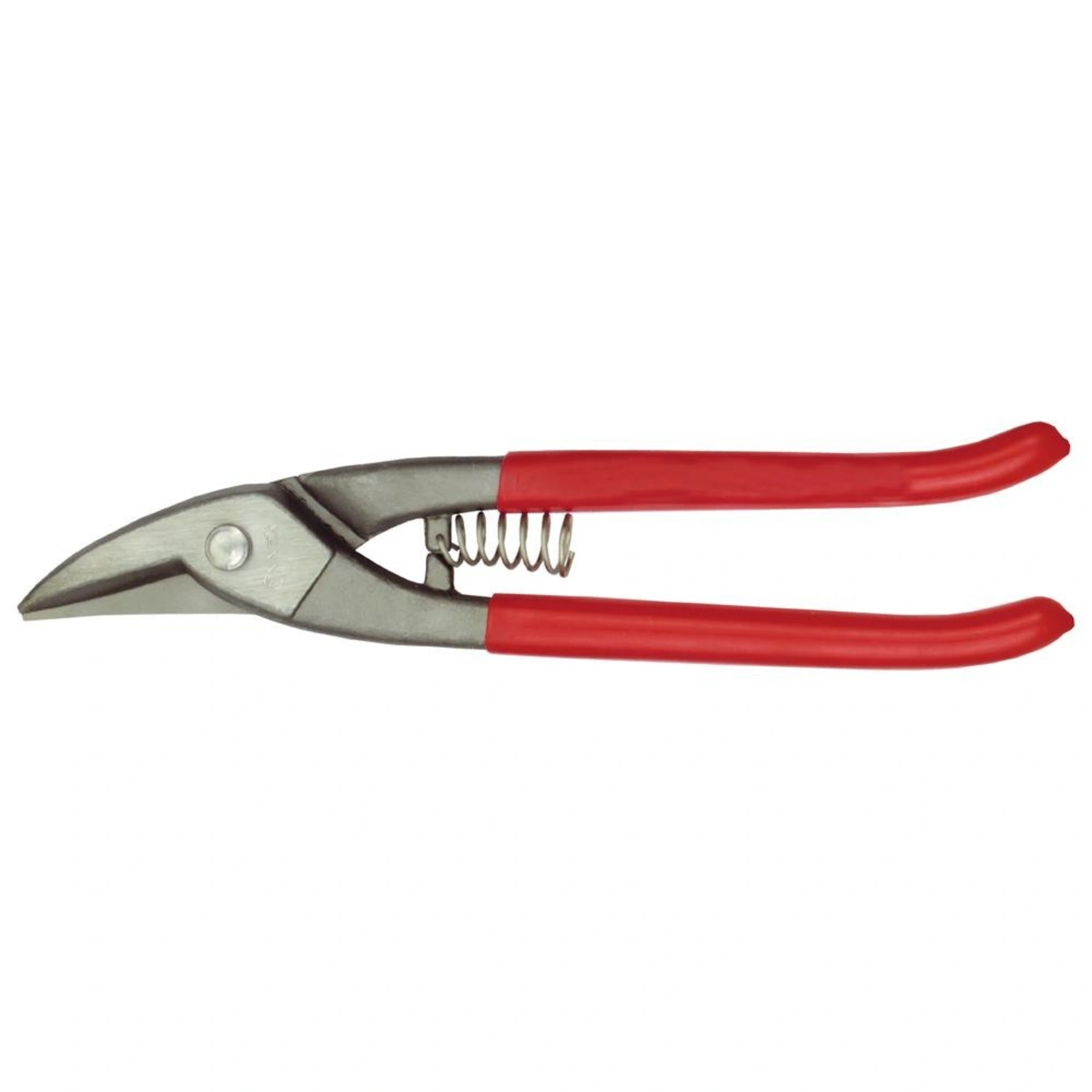 Lochschere rot/silberfarben, Kunststoff/Metall