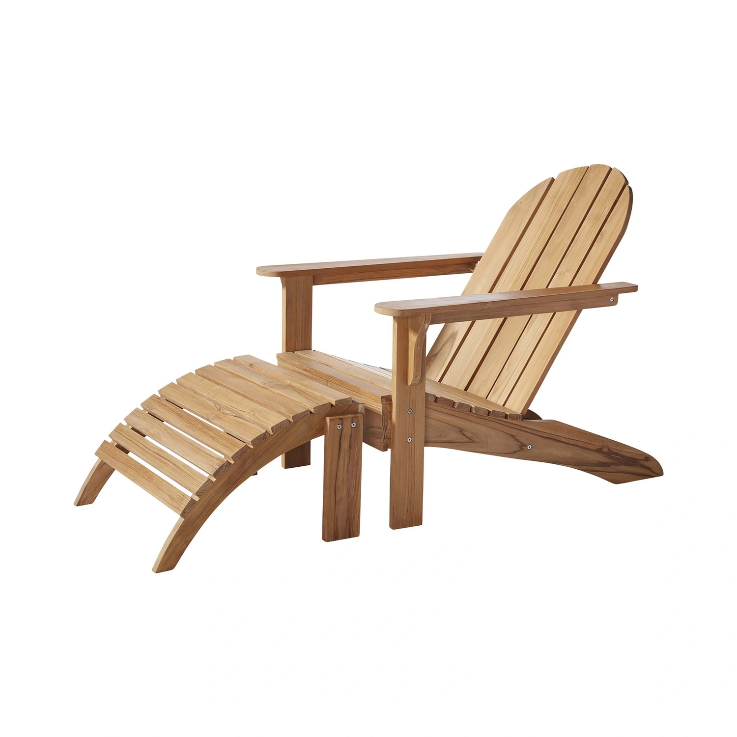 Loungeset »Adirondack «, 2 Sitzplätze, Teakholz, 2-teilig