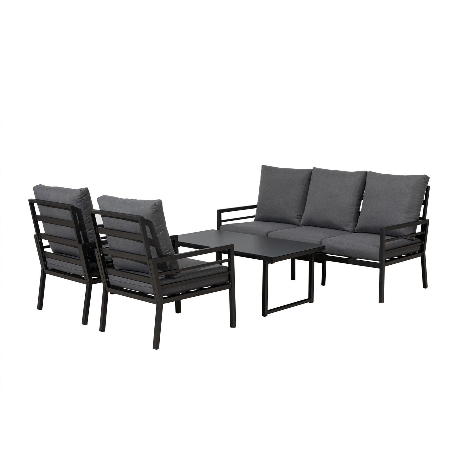 Loungeset »Forno«, anthrazit, 5 Sitzplätze