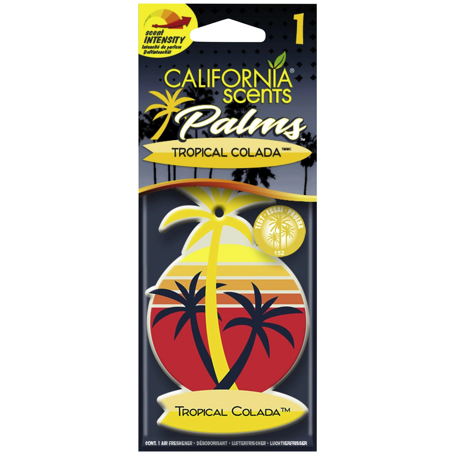 Lufterfrischer »Tropical Colada«, gelb