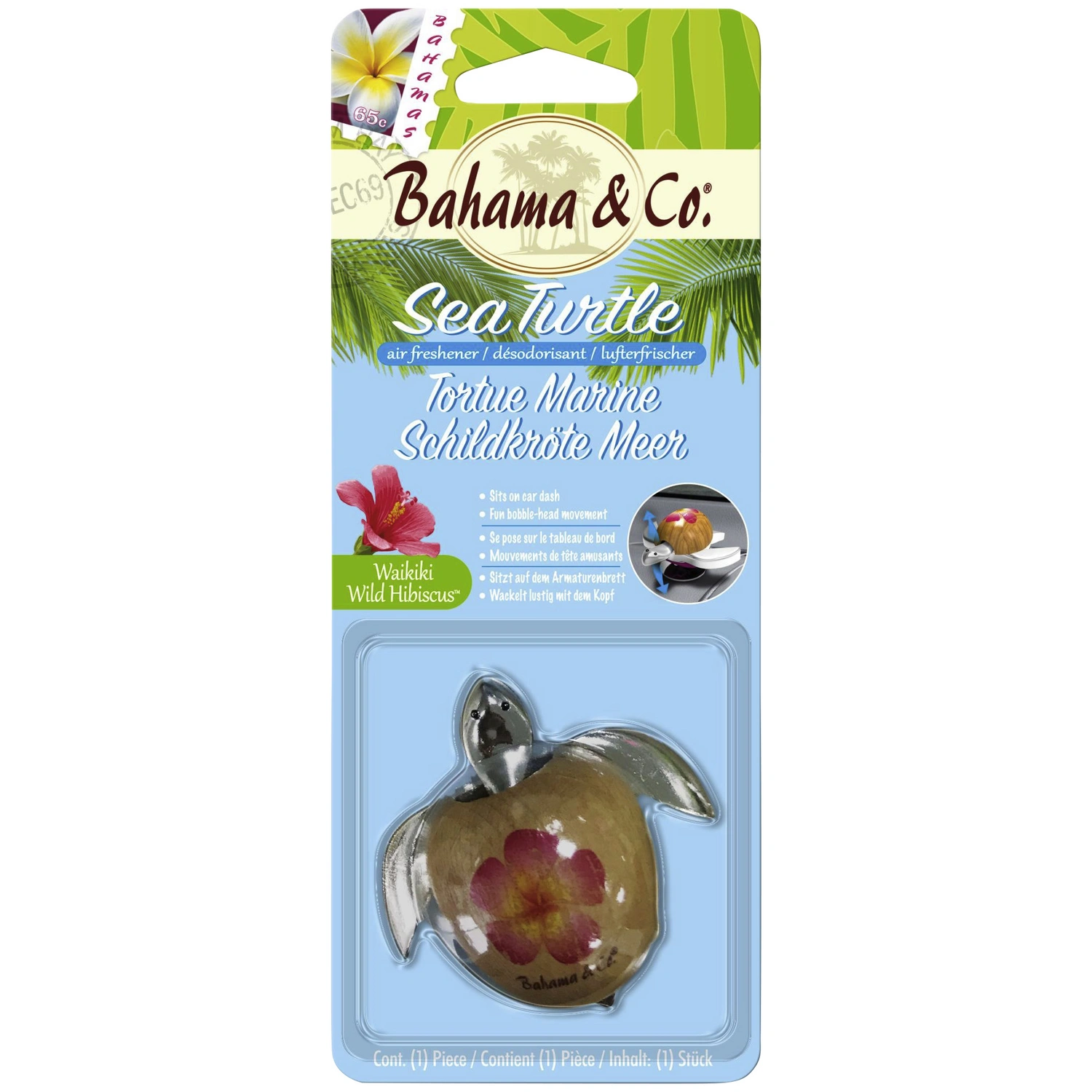 Lufterfrischer »Waikiki wild Hibiscus«, braun/grau