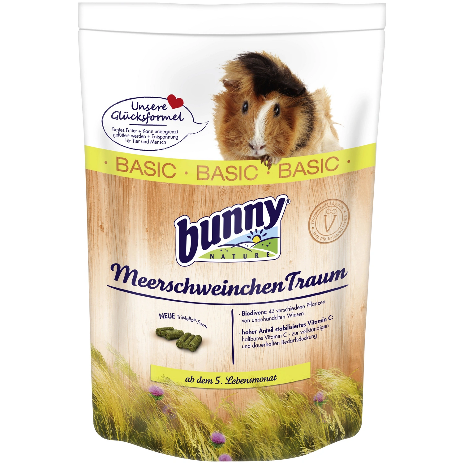 Meerschweinchenfutter »MeerschweinchenTraum Basic«, für Meerschweinchen ab dem 5. Lebensmonat