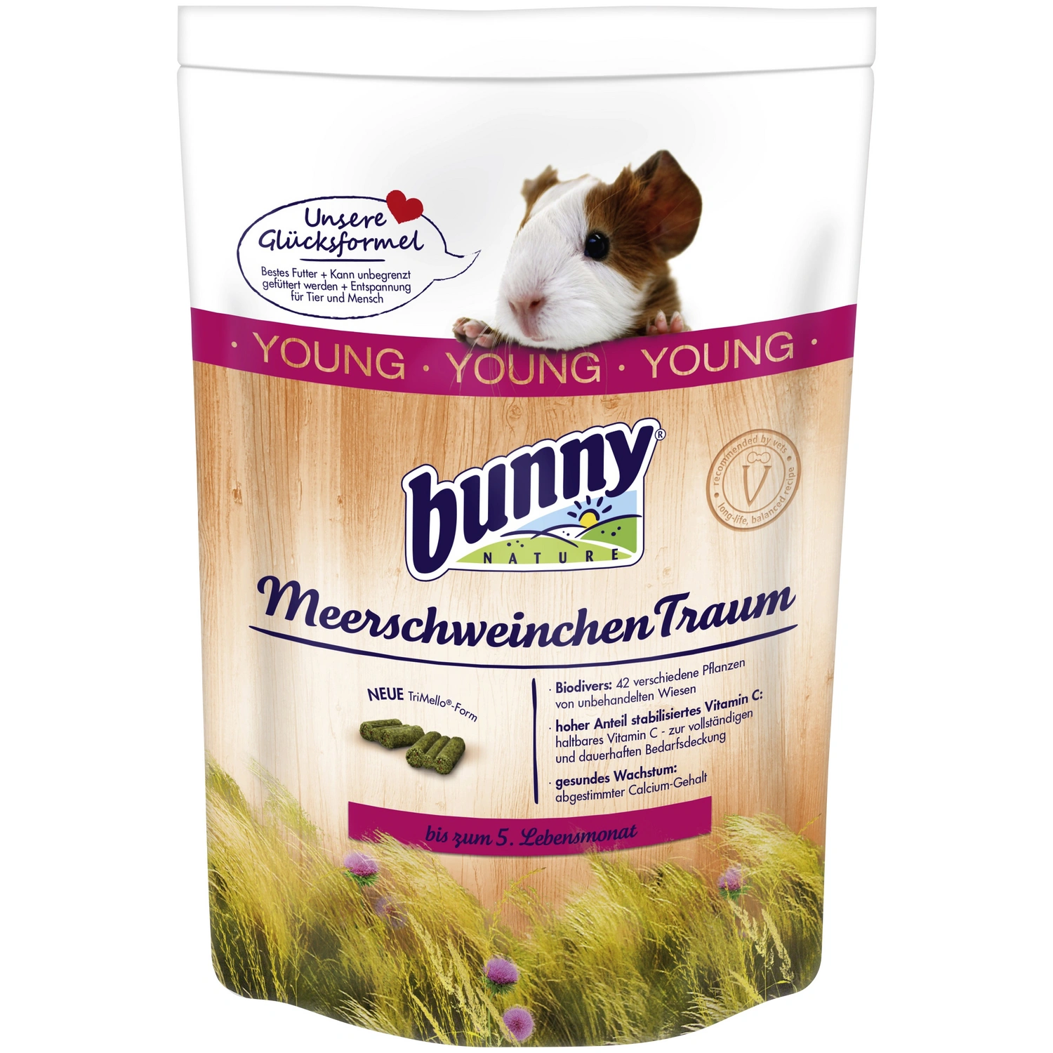 Meerschweinchenfutter »MeerschweinchenTraum Senior«, für Meerschweinchen bis zum 5. Lebensmonat