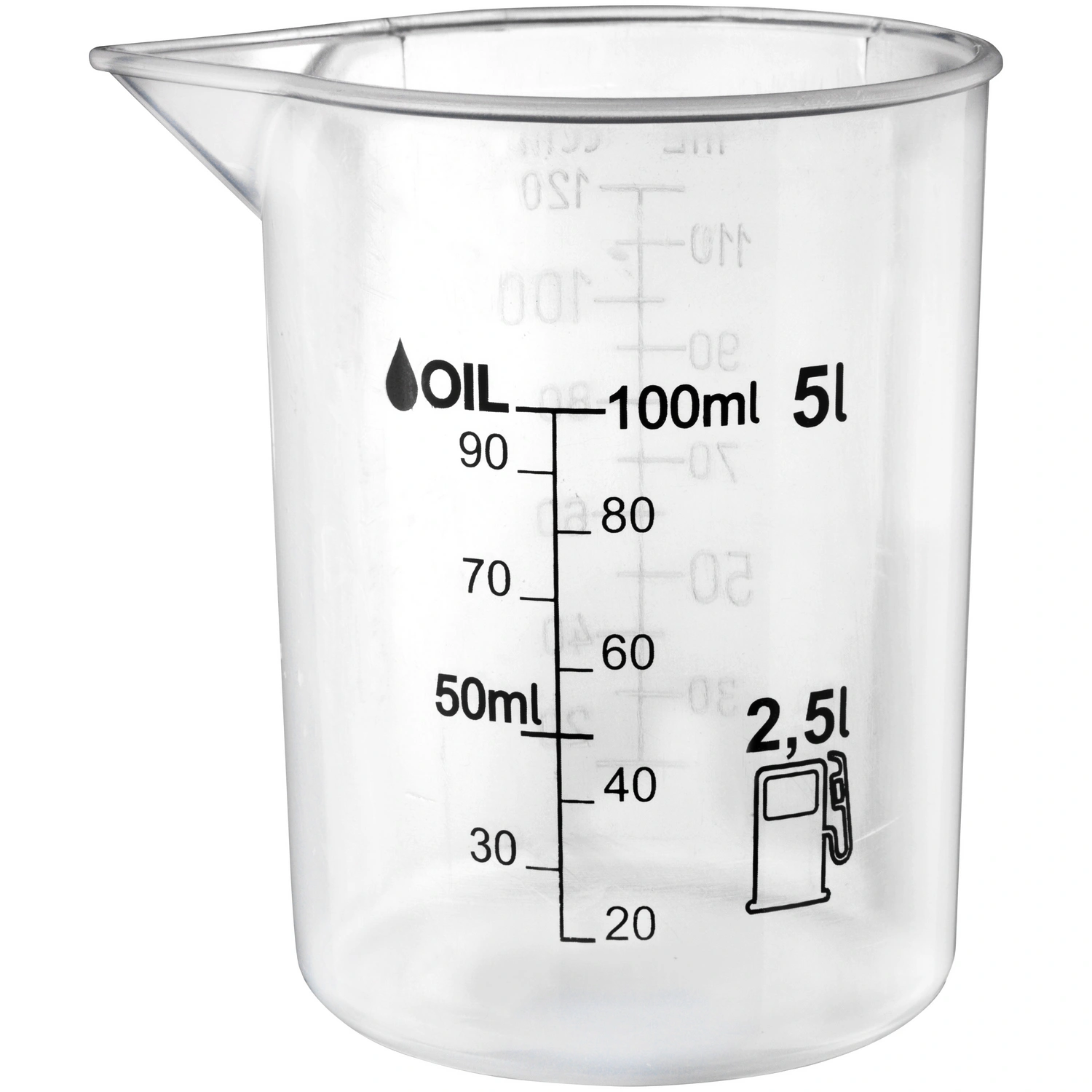 Messbecher, Polyethylen (PE)