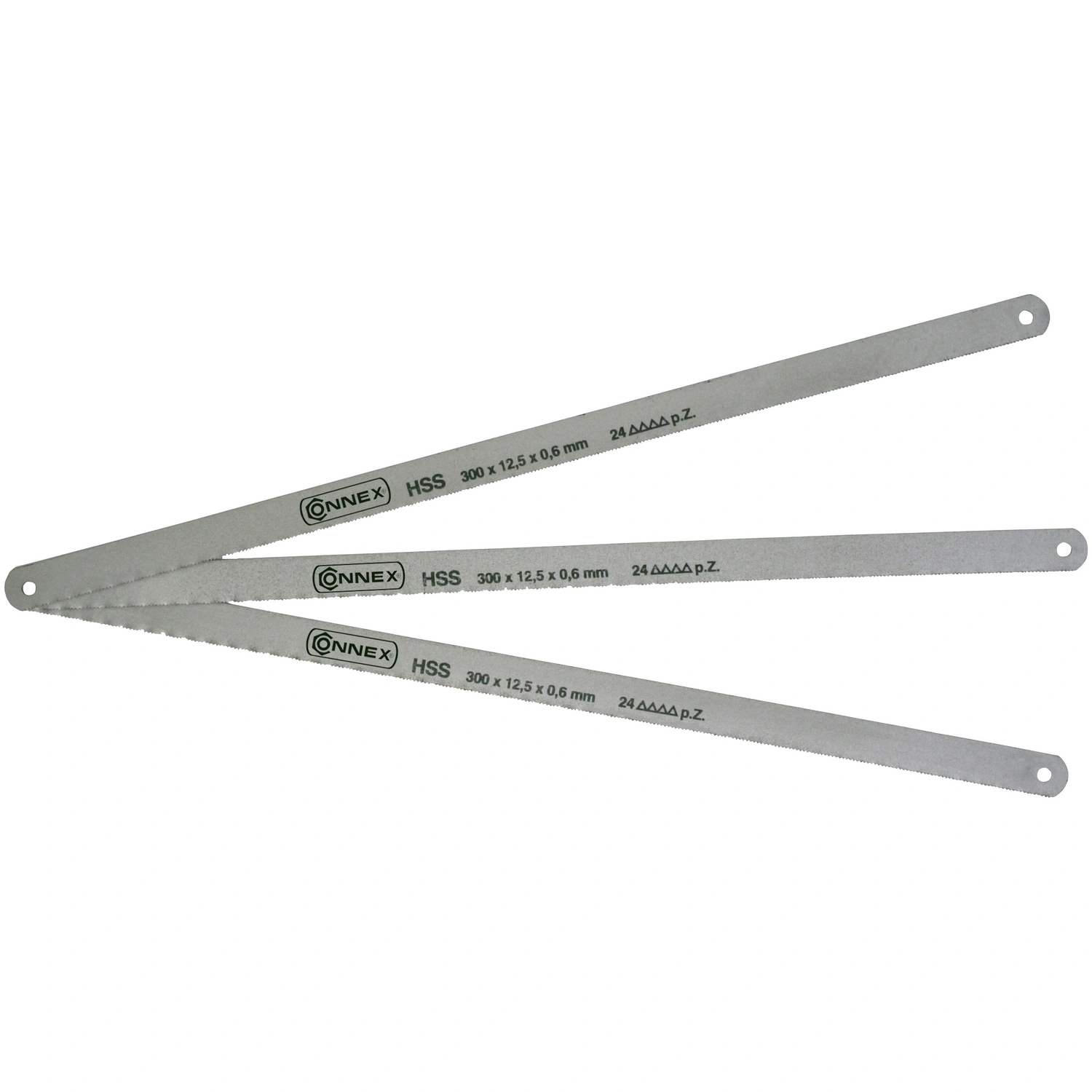 Metallsägeblatt, Länge: 300 mm, Schnellarbeitsstahl (HSS)