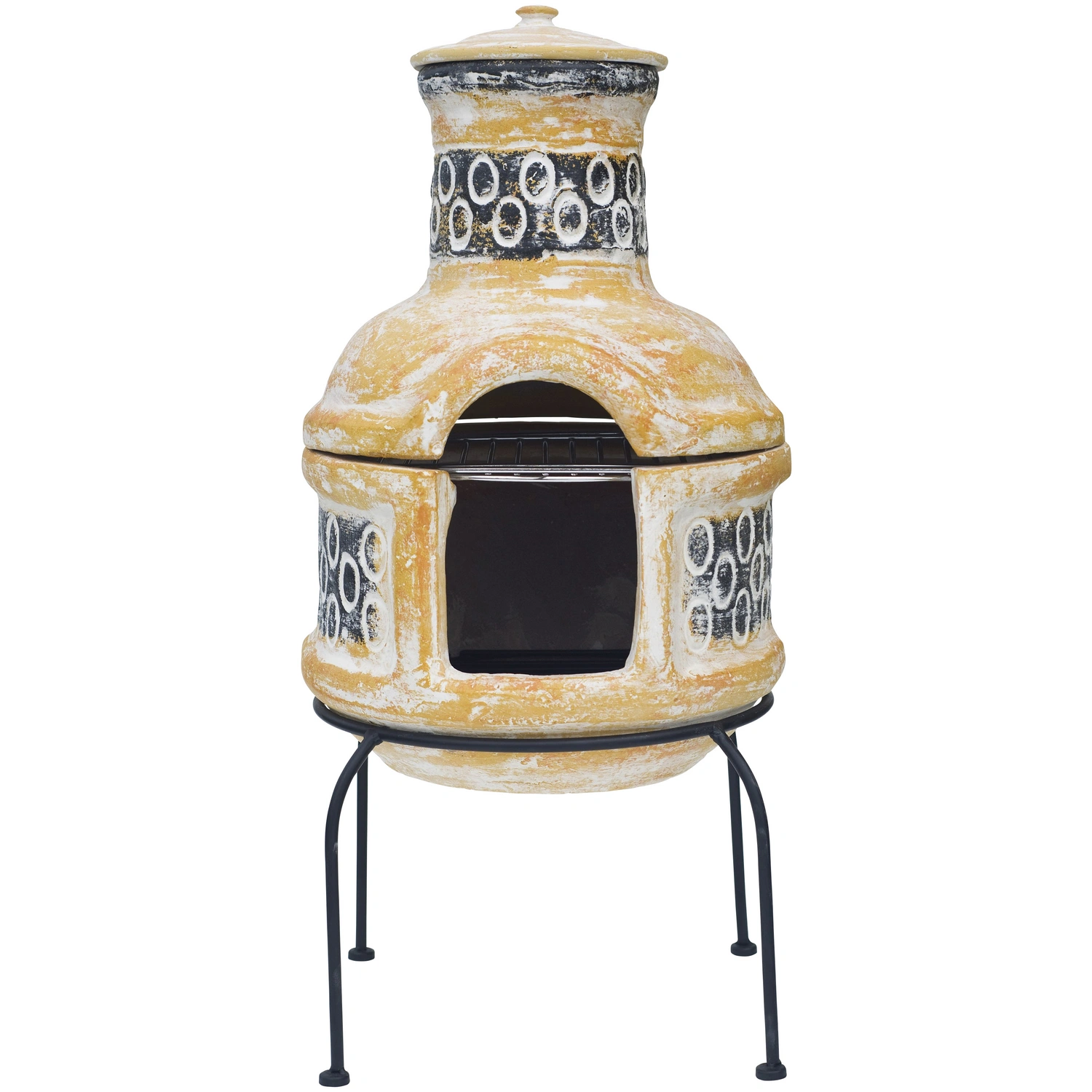 Mexiko-Grillkamin »Circle«, BxHxT: 36 x 75 x 36 cm