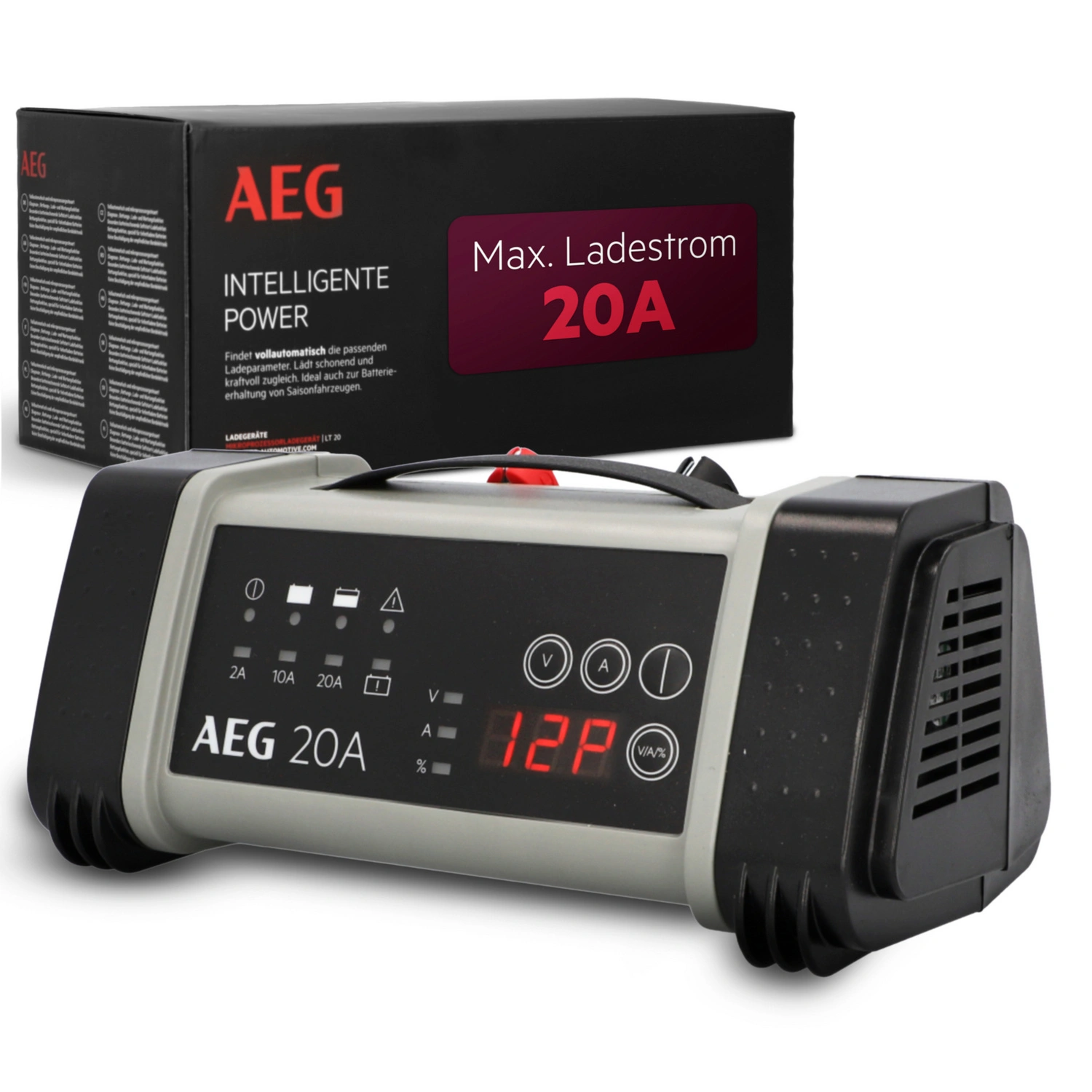 Mikroprozessor-Ladegerät »LT20 PS/Th.«, für alle gängigen 12 V und 24 V Autobatterien