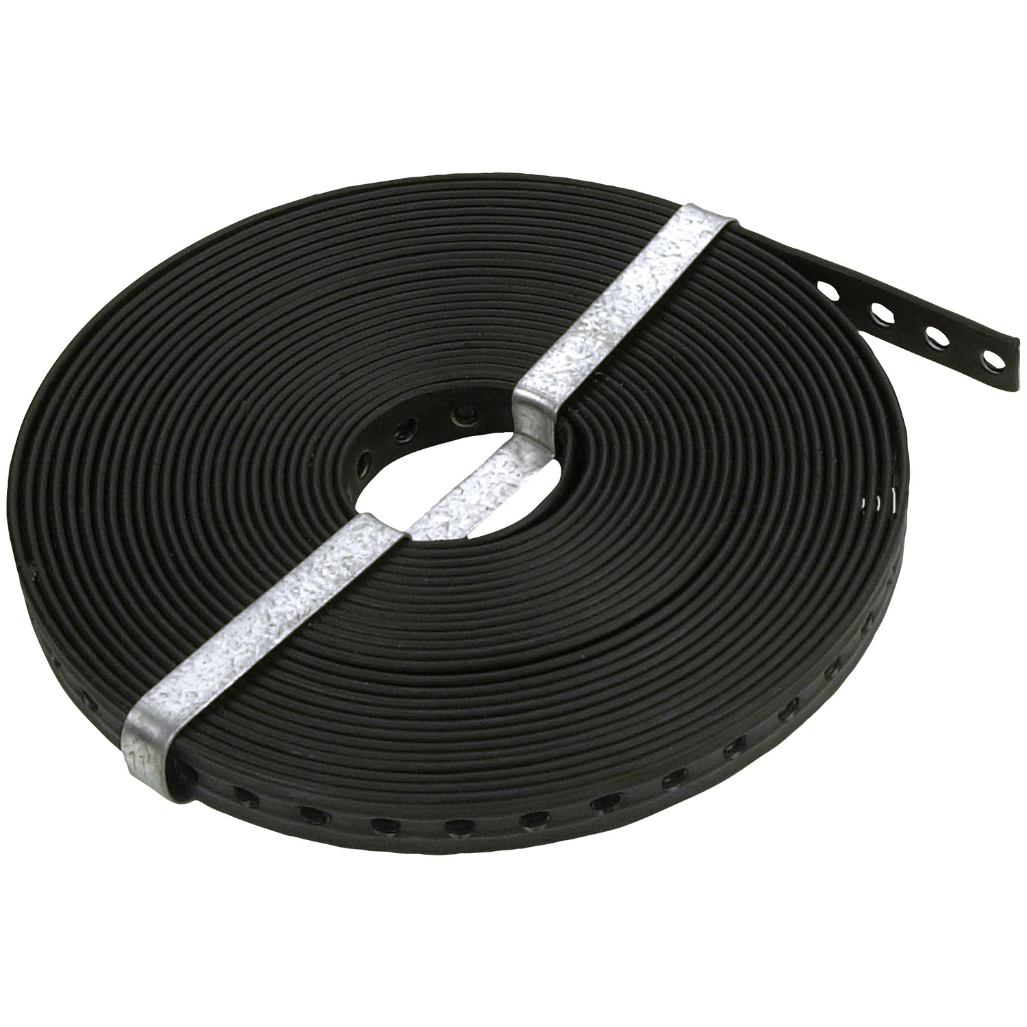 Montageband, verzinkter Stahl/Kunststoff, BxL: 19 x 10000 mm