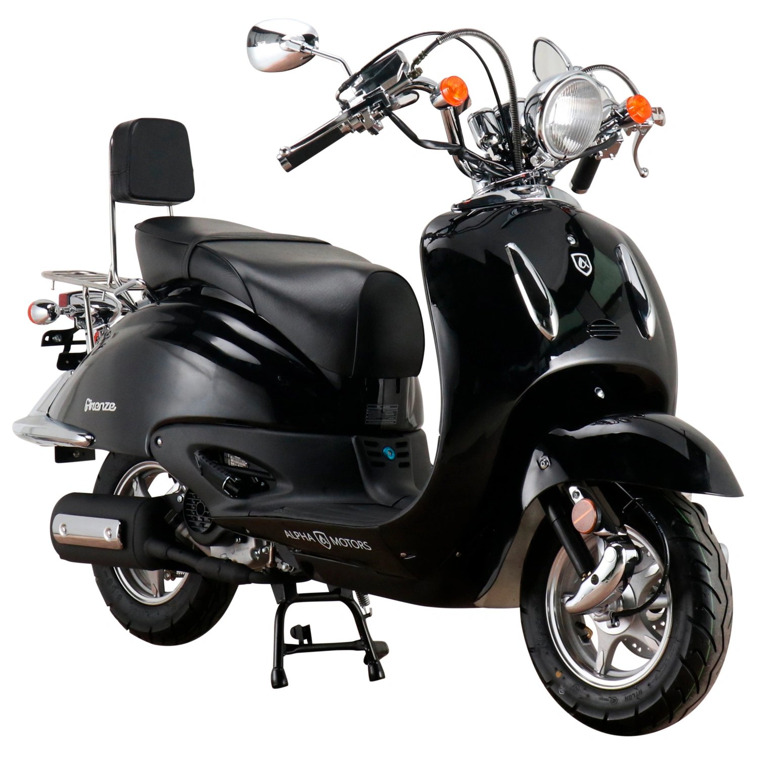 Motorroller »Firenze«, Retro, 125 ccm, 85 km/h, EURO 5+, schwarz