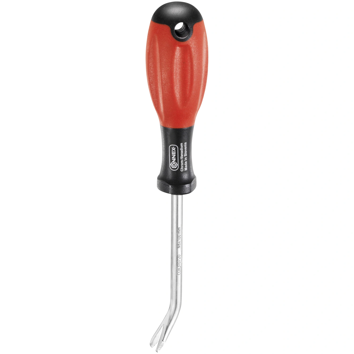 Nagelheber, Chrom-Molybdän-Vanadium-Stahl, rot, schwarz