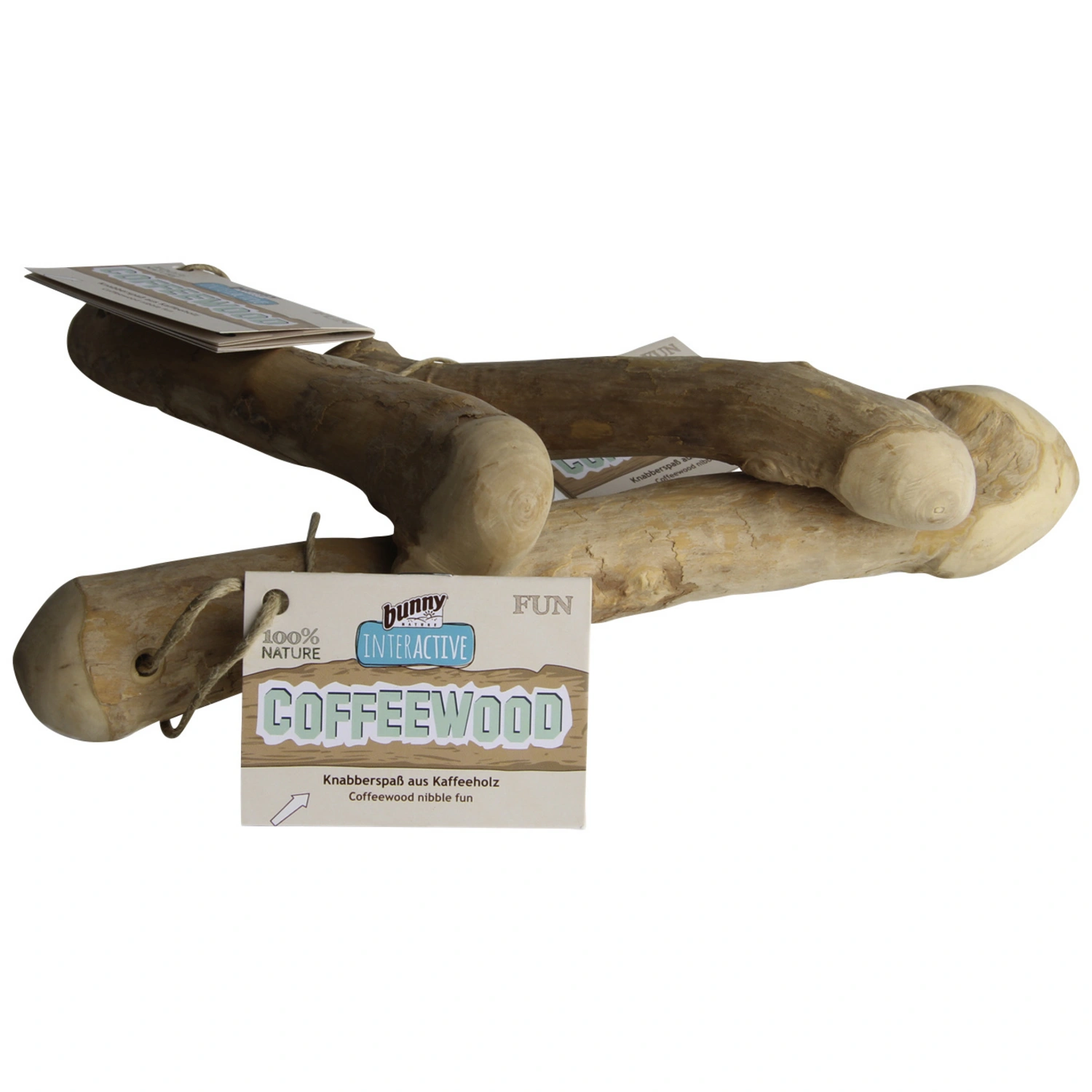 Nager-Knabberhölzer »CoffeeWood«, 180 g, Kaffeeholz