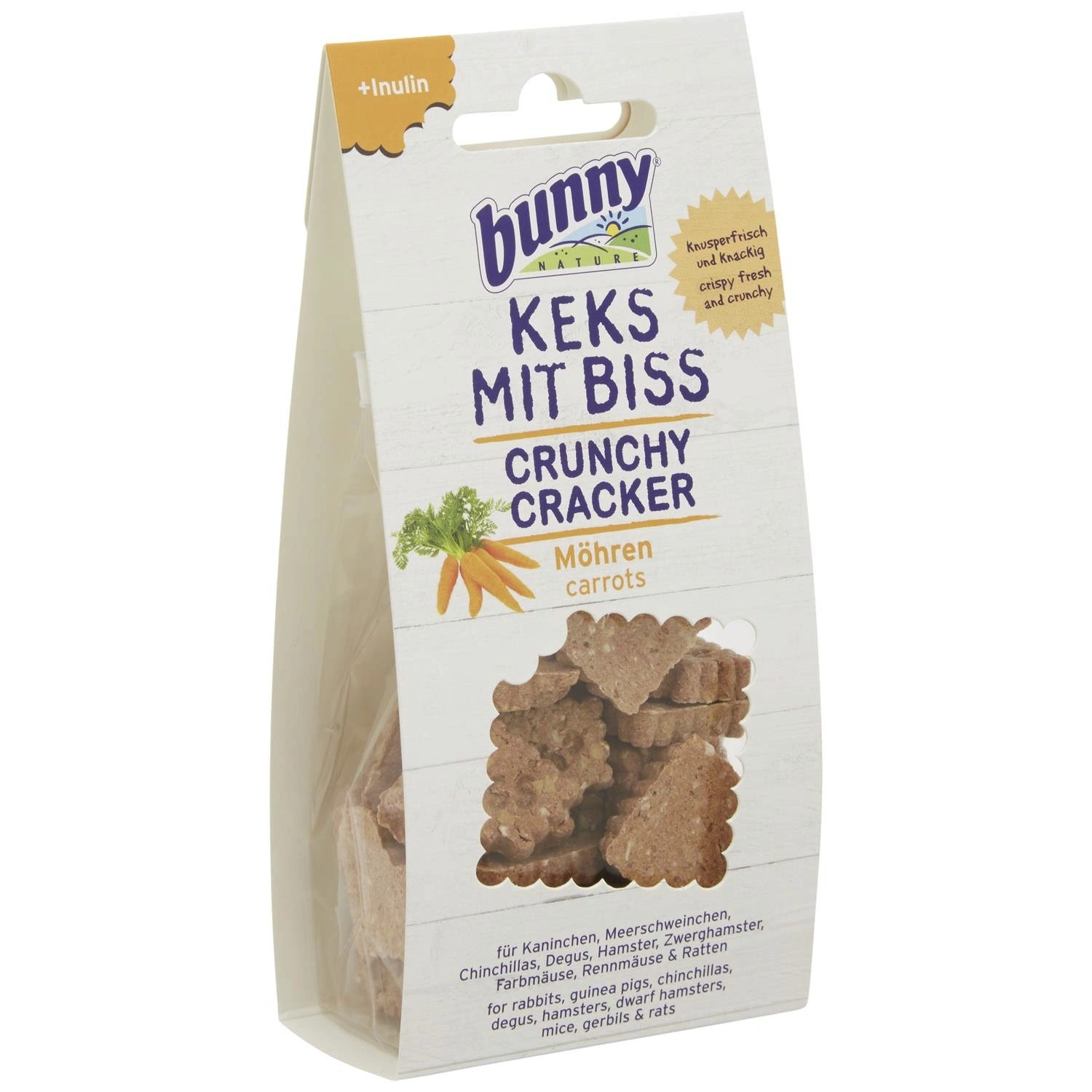 Nagersnack »Keks mit Biss«, 50 g, Karotte
