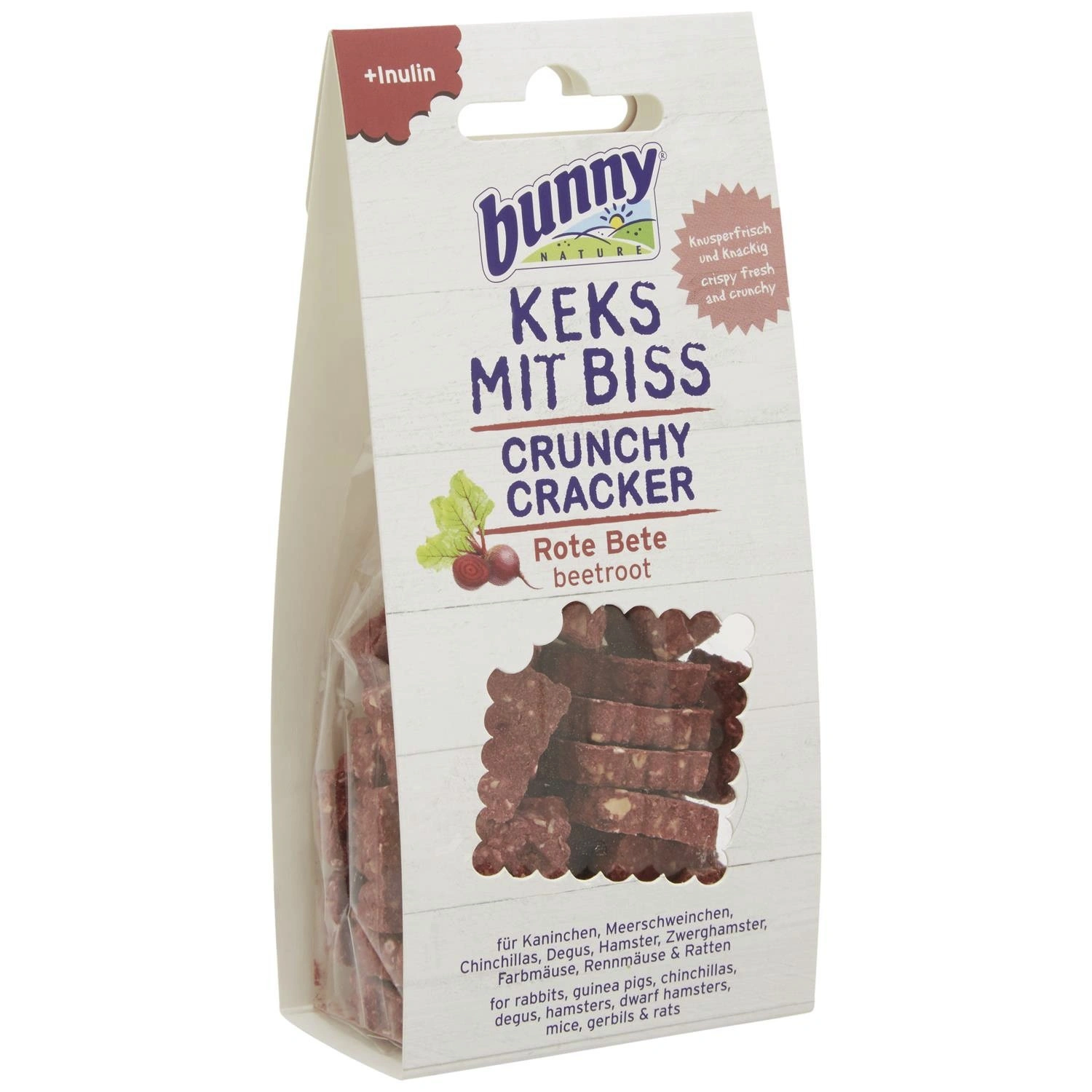 Nagersnack »Keks mit Biss«, 50 g, Rote Beete