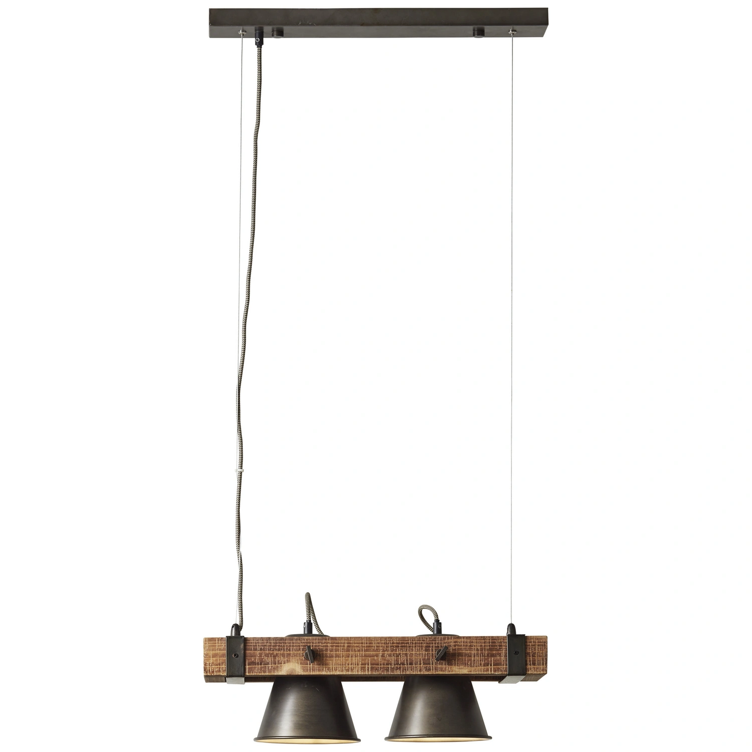 Pendelleuchte »PLOW«, 2-flammig, 10 W, BxHxT: 510 x 1150 x 200 mm, IP 20