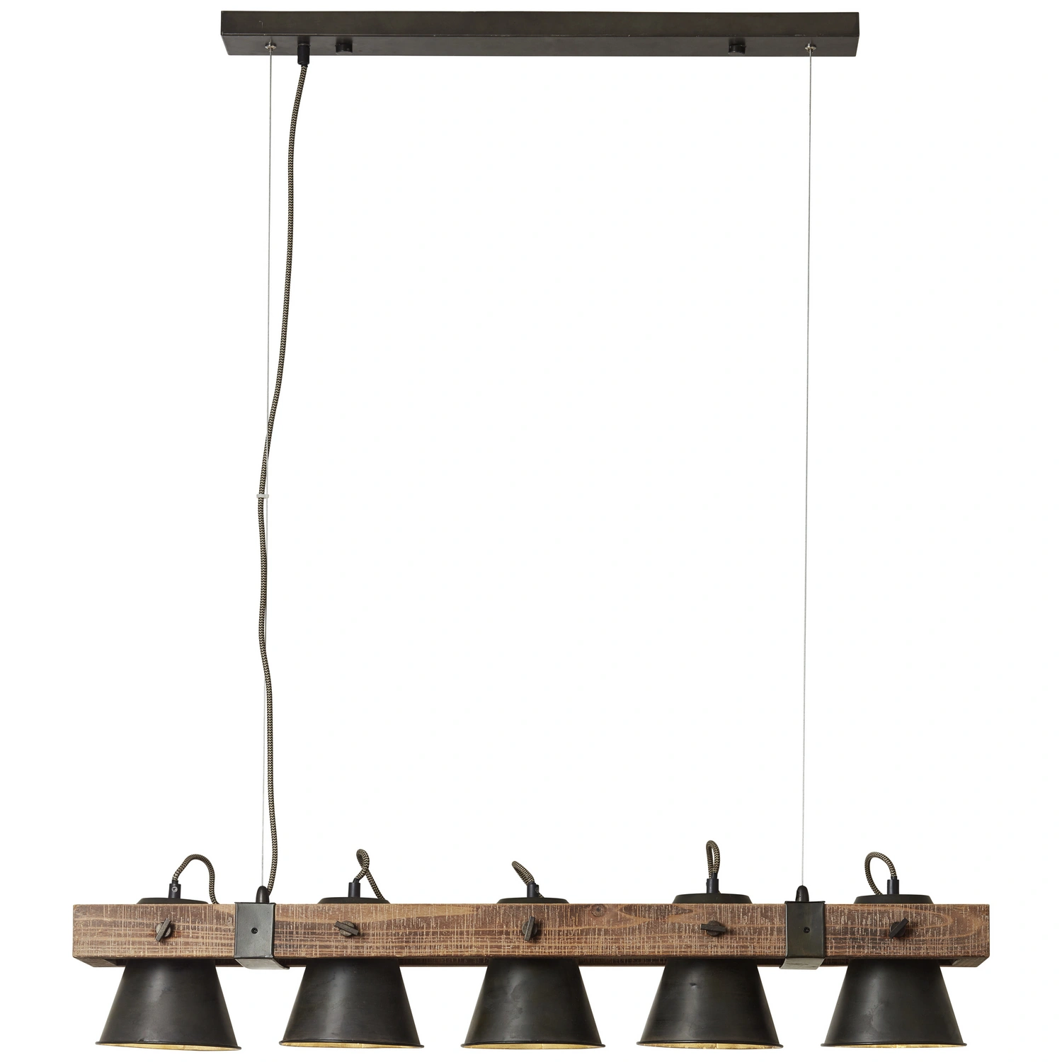 Pendelleuchte »PLOW«, 5-flammig, 10 W, BxHxT: 950 x 1150 x 200 mm, IP 20