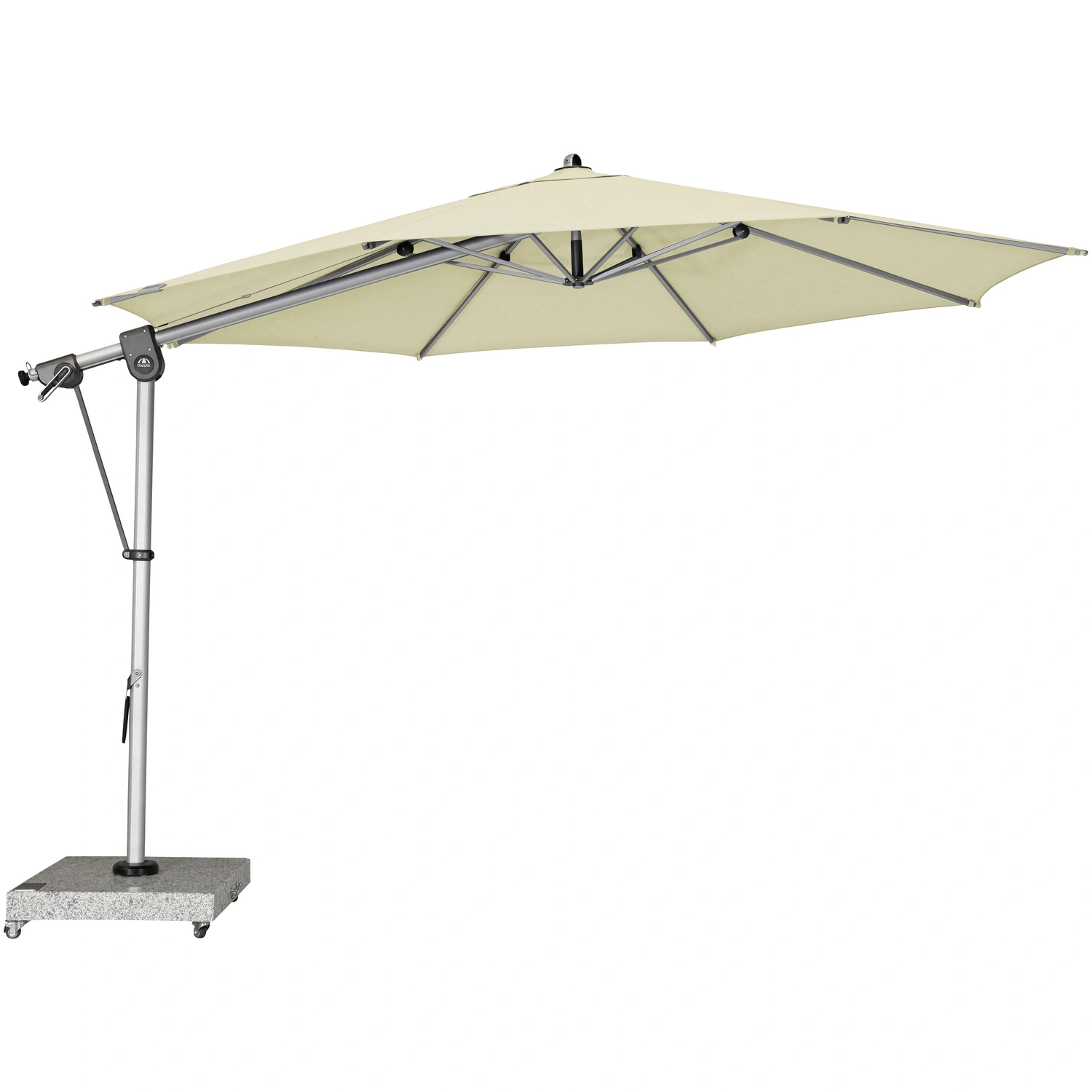 Bodenanker »Bodenanker«, für Sonnenschirme, silberfarben, Länge: 4 cm