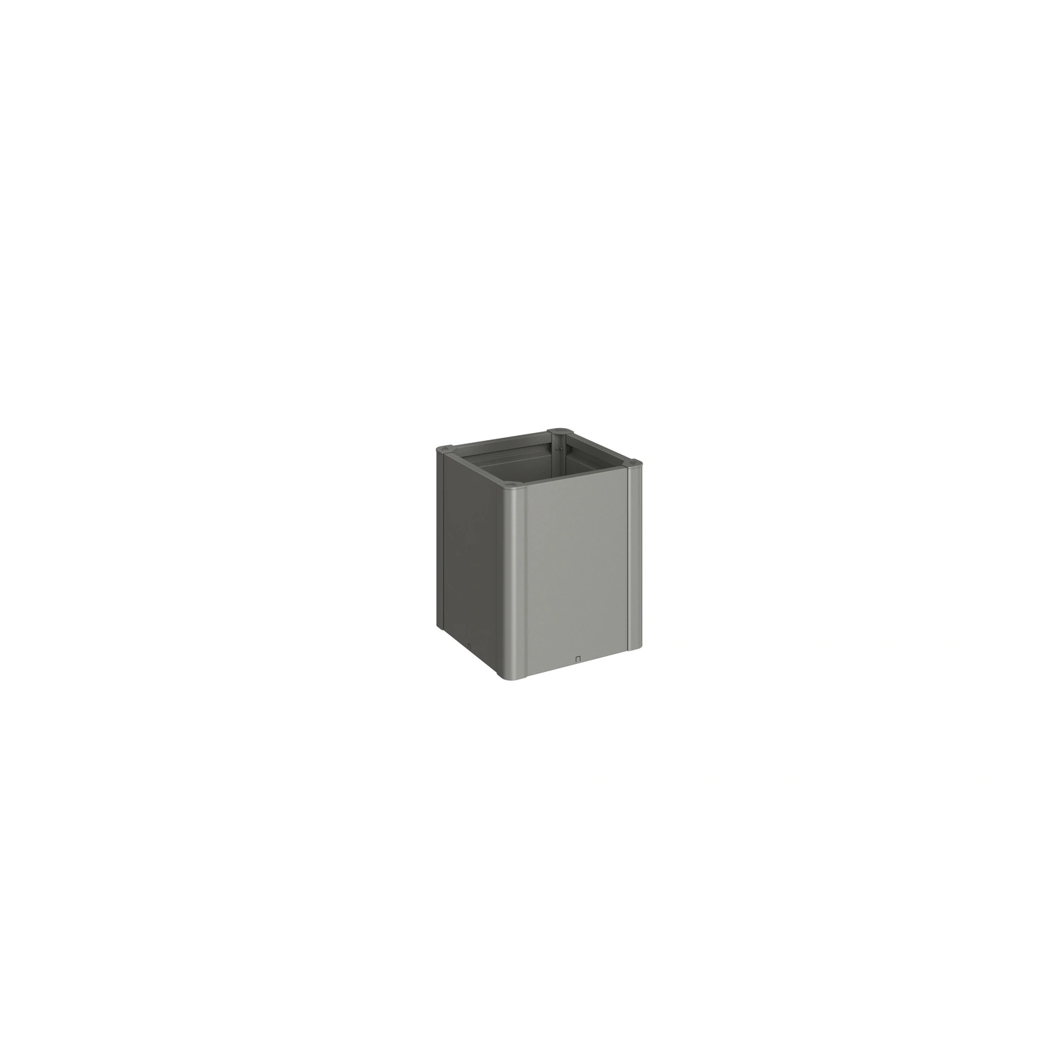 Pflanzbeet »Belvedere MIDI«, quarzgrau-metallic, Metall