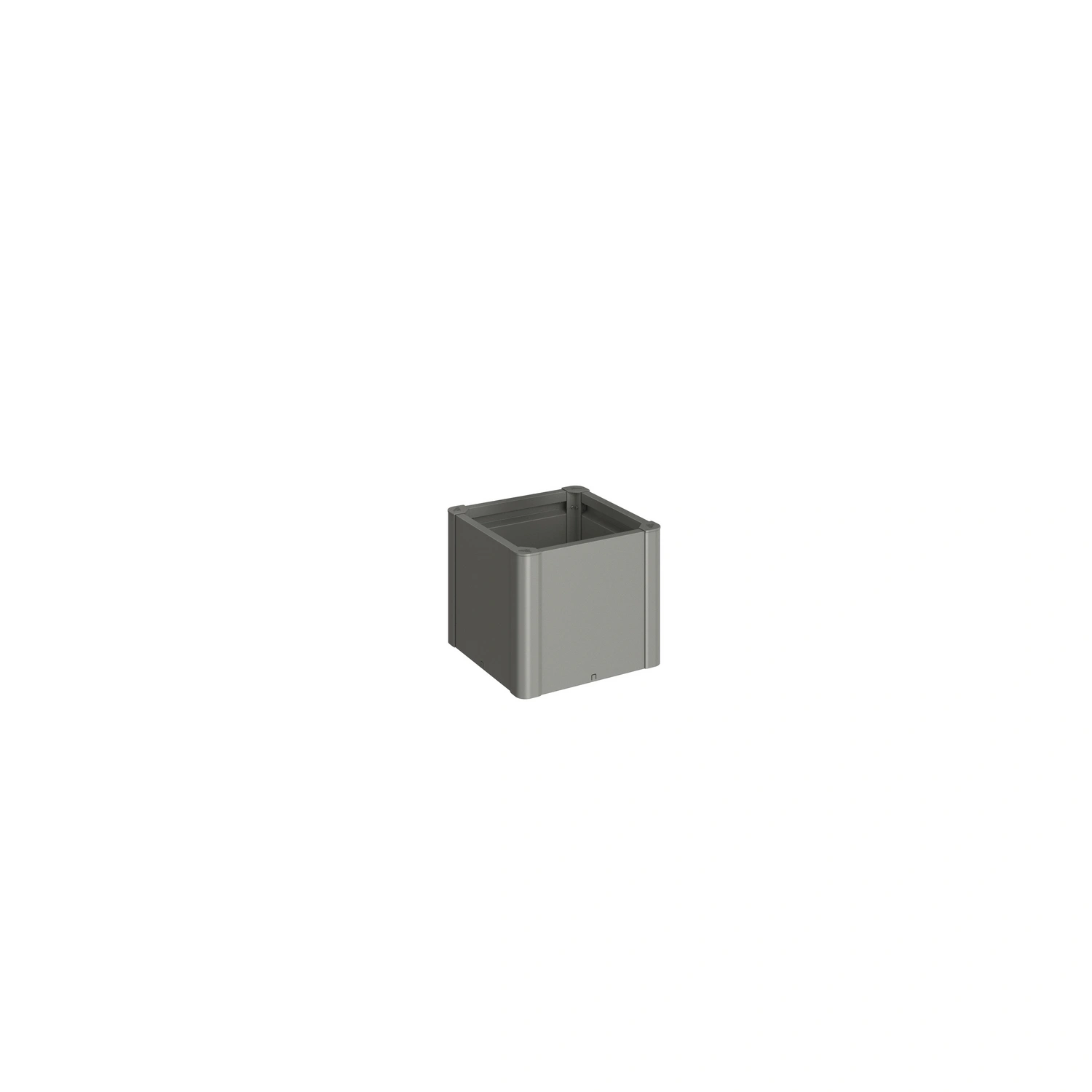 Pflanzbeet »Belvedere MINI«, quarzgrau-metallic, Metall