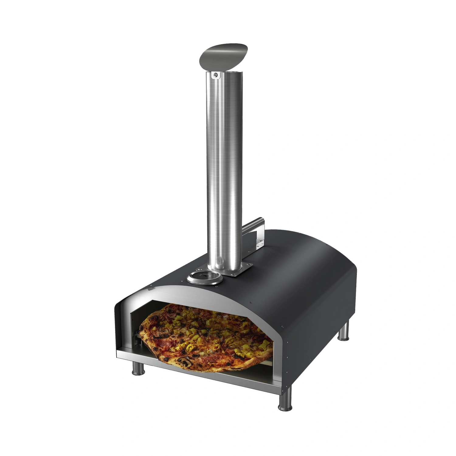 Pizzaofen, BxHxT: 35 x 79 x 50 cm