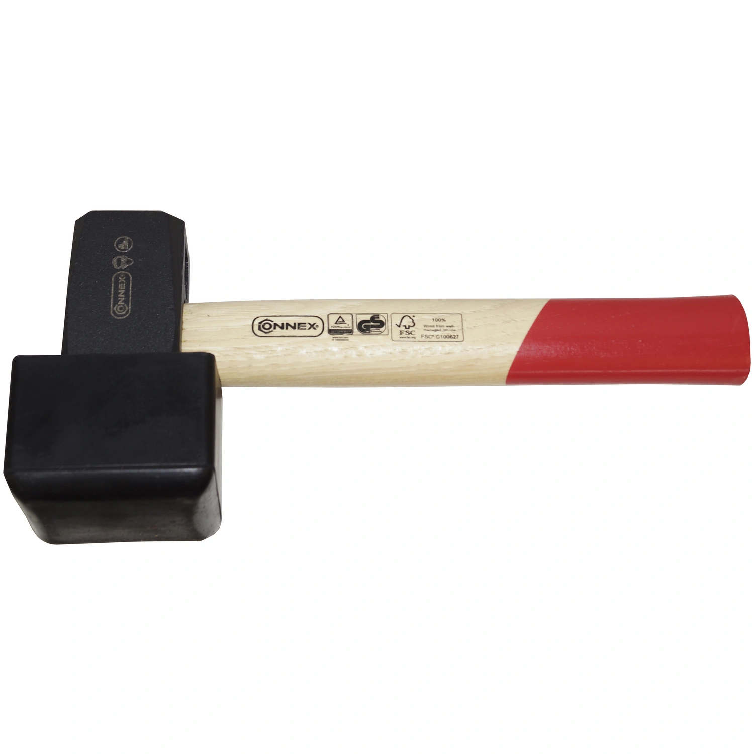 Plattenverlegehammer, 1,692 kg, schwarz