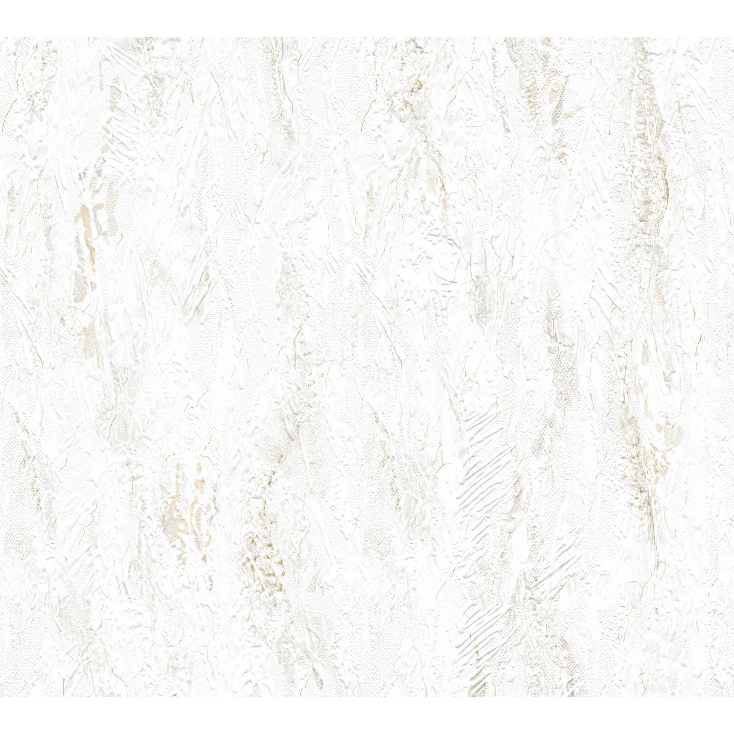Prägetapete »NUR DIE«, BxL: 53 x 1005 cm, weiß