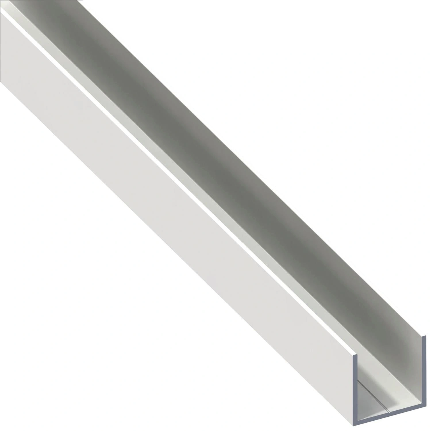 Quadrat-U-Profil »Combitech®«, Aluminium, BxHxL: 23,5 mm x 23,5 mm x 1000 mm