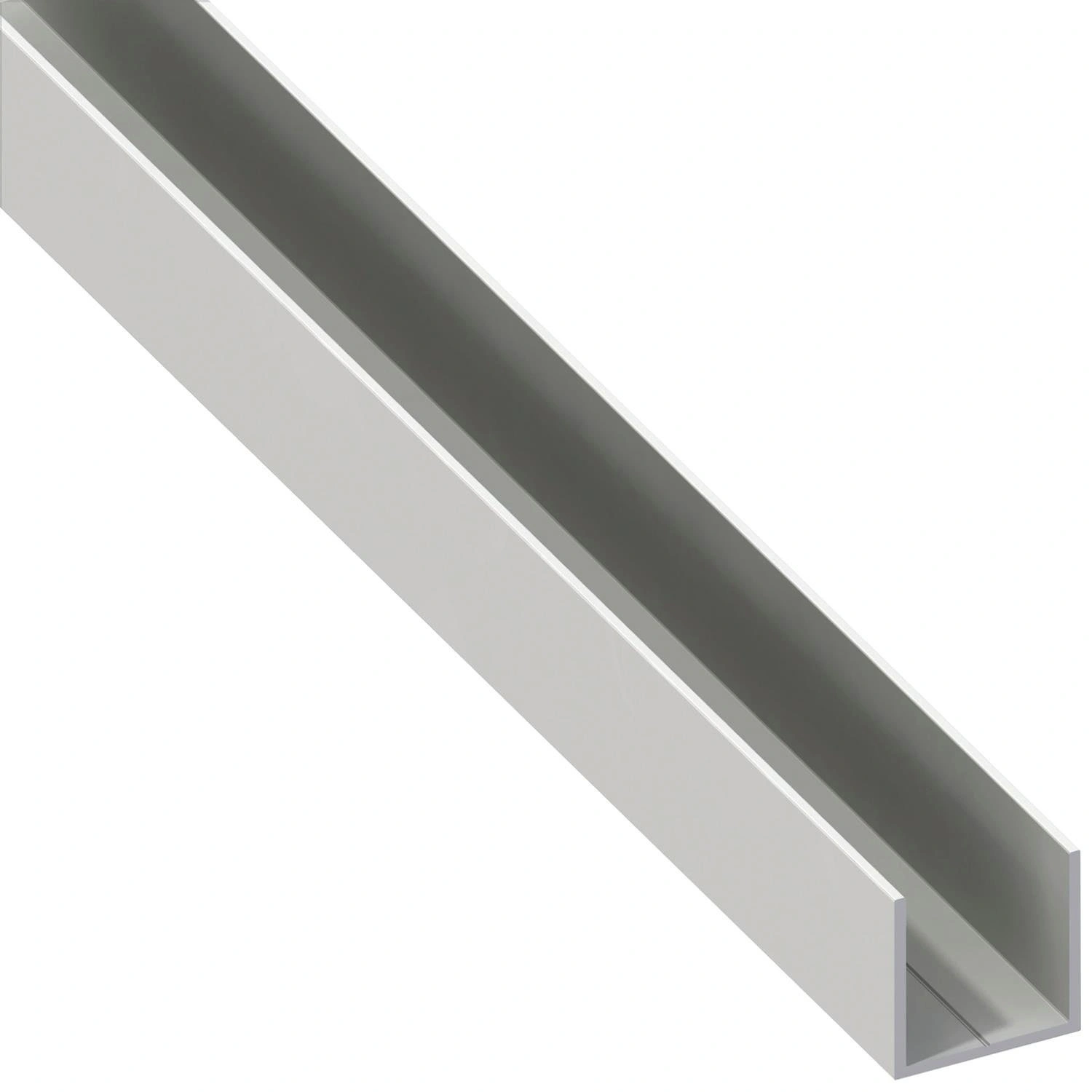 Quadrat-U-Profil »Combitech®«, Kunststoff, BxHxL: 11,5 mm x 11,5 mm x 2500 mm