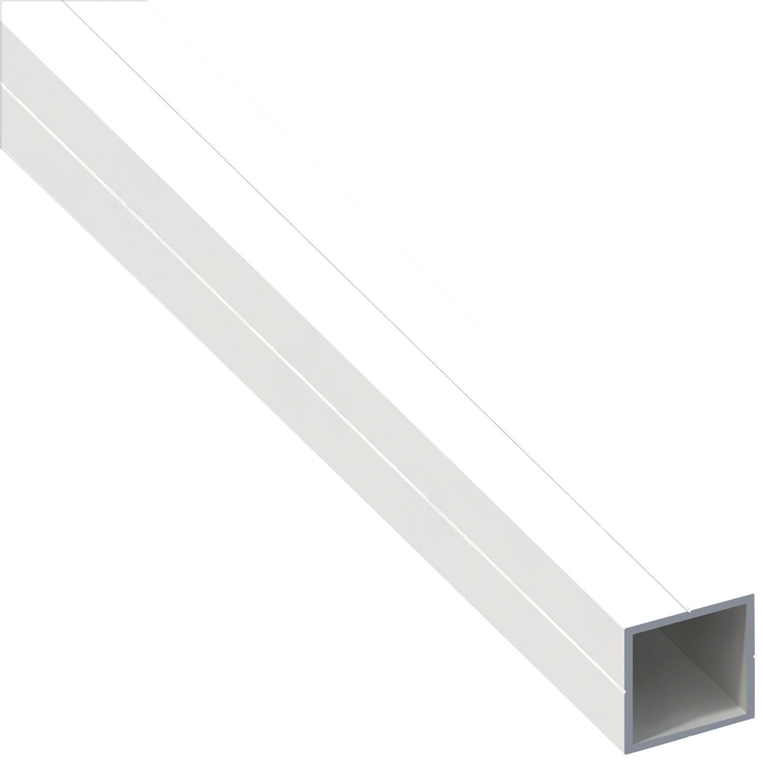 Quadratrohr, Combitech®, 300 x 235 x 235 x 1,5 mm, Weiß, PVC
