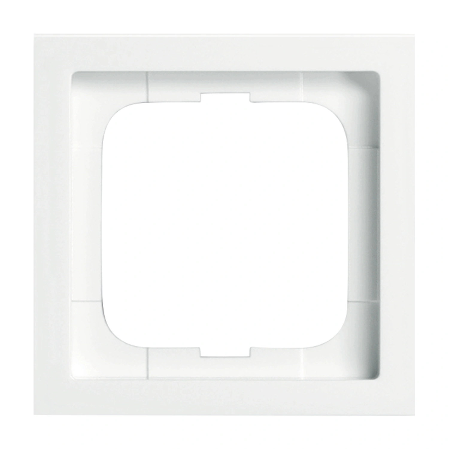 Rahmen, future® linear, IP20, 1-fach, Studioweiß, Thermoplast