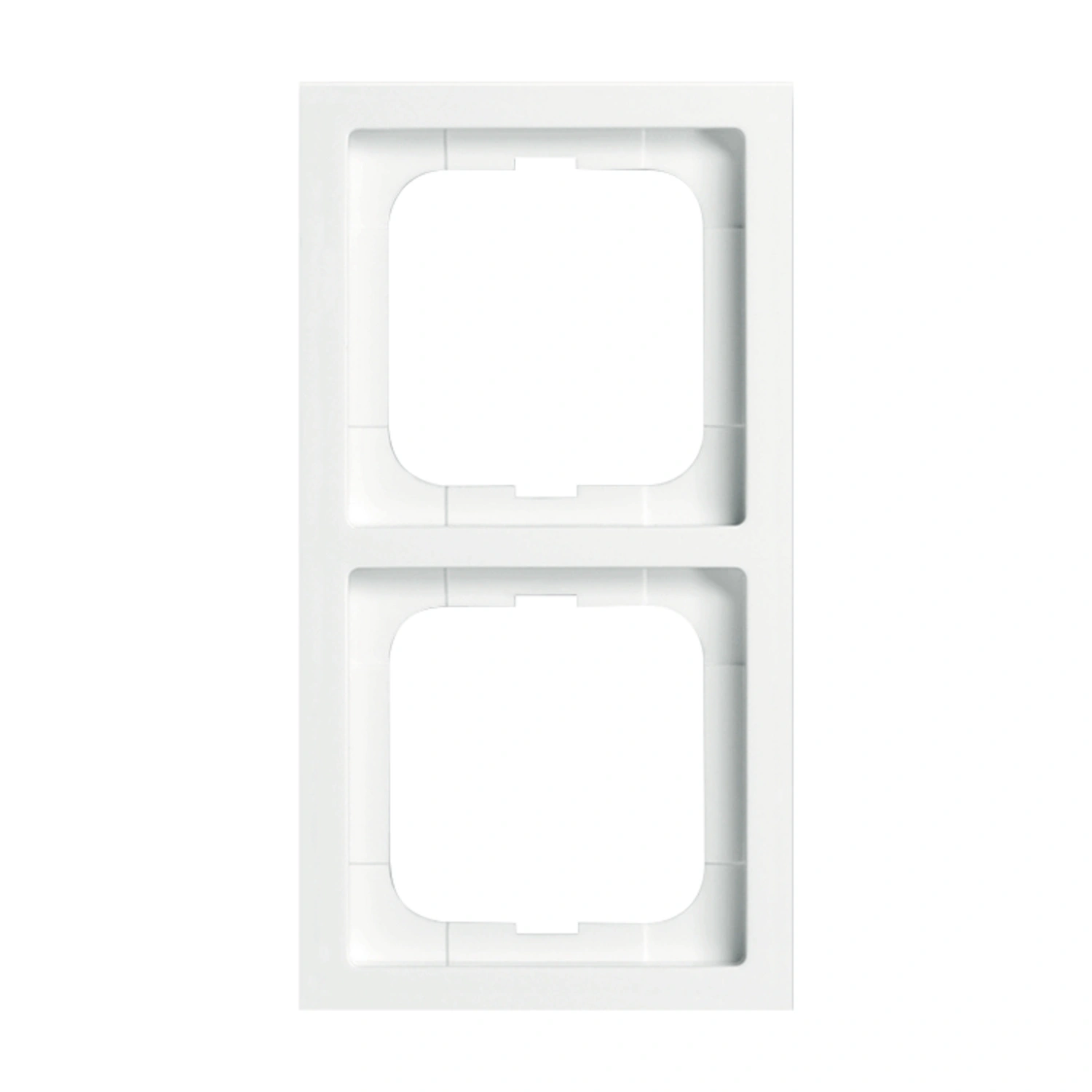 Rahmen, future® linear, IP20, 2-fach, Studioweiß, Thermoplast