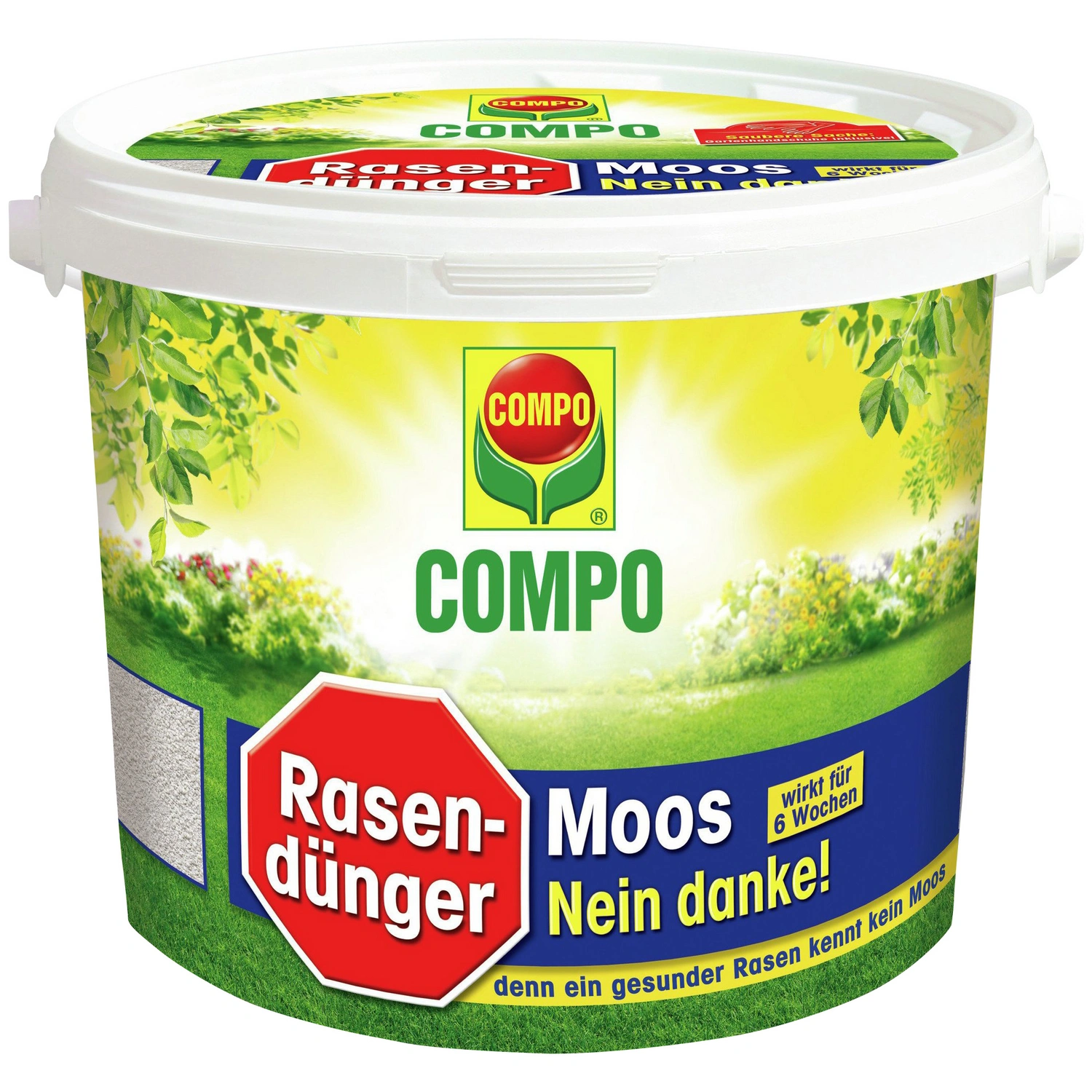 Rasendünger & Moosvernichter, 4 kg, für 160 m², schützt vor Moos