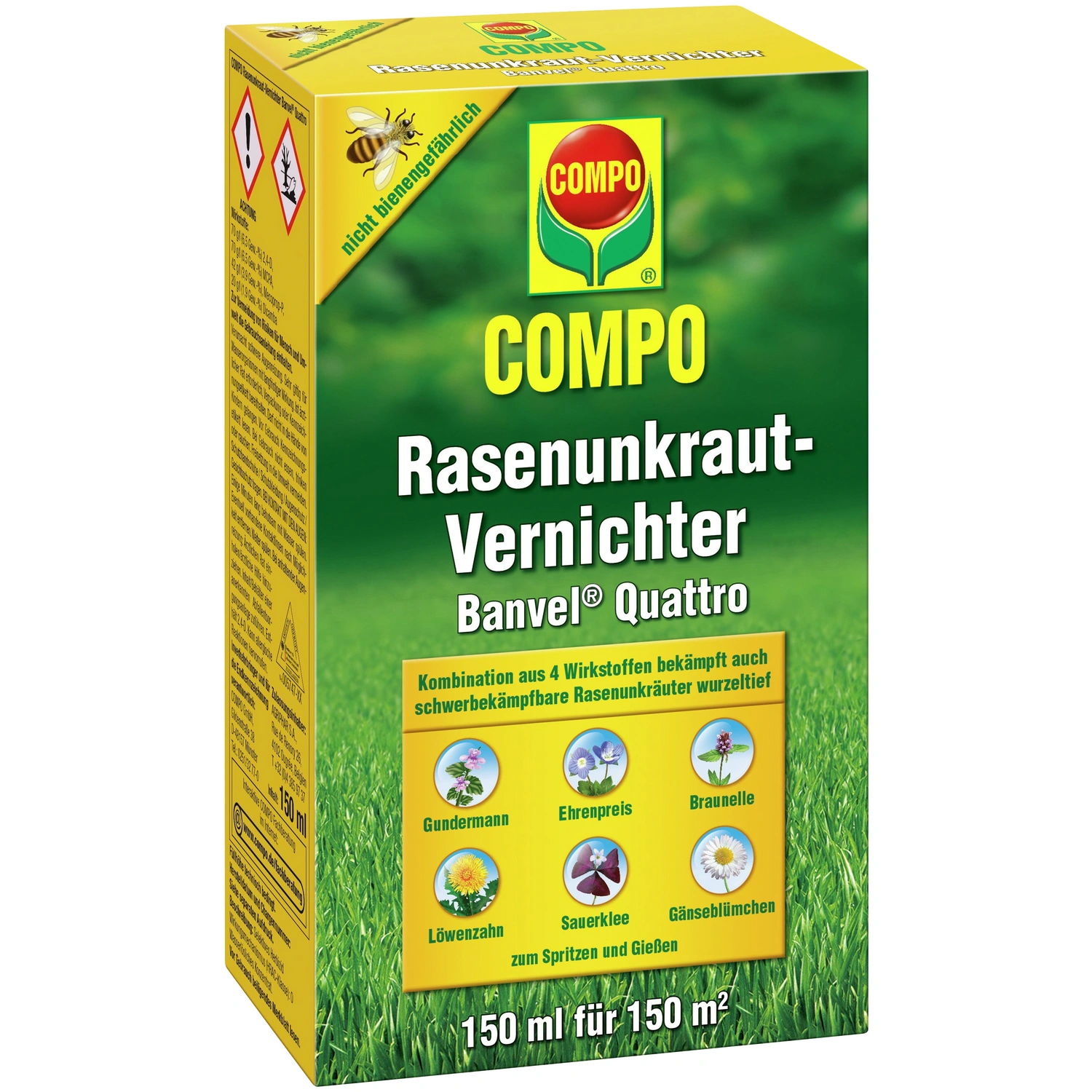 Herbizid, 150 ml, 1 Stück Flasche mit Dosierbecher