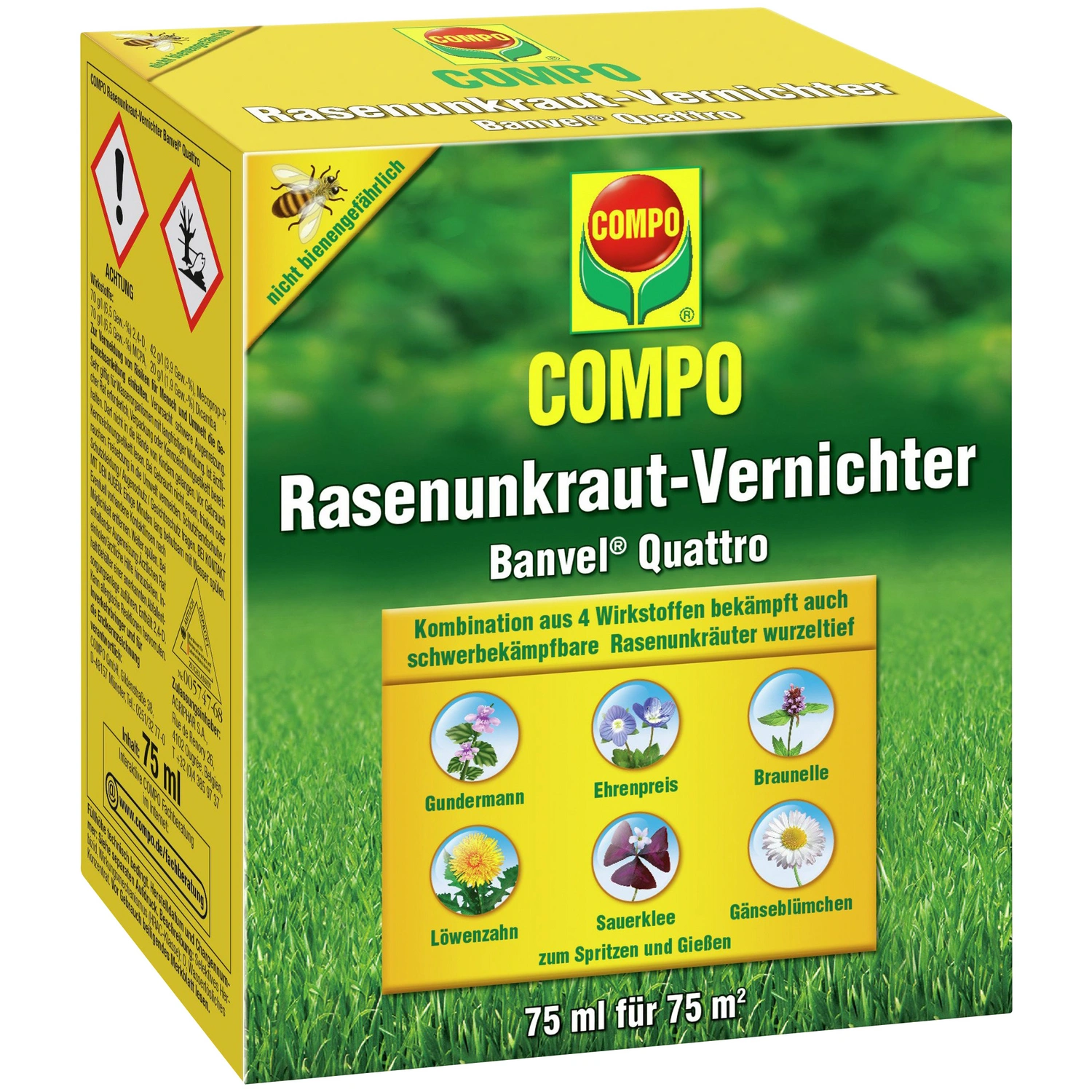 Herbizid, 75 ml, 1 Stück mit Dosierbecher