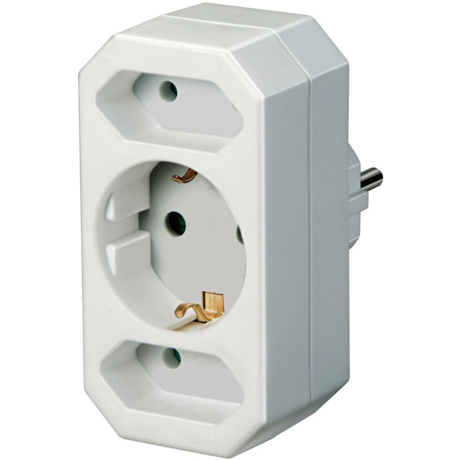 Reiseadapter, weiß, BxHxT: x 9 x 7,5 cm, für Innen