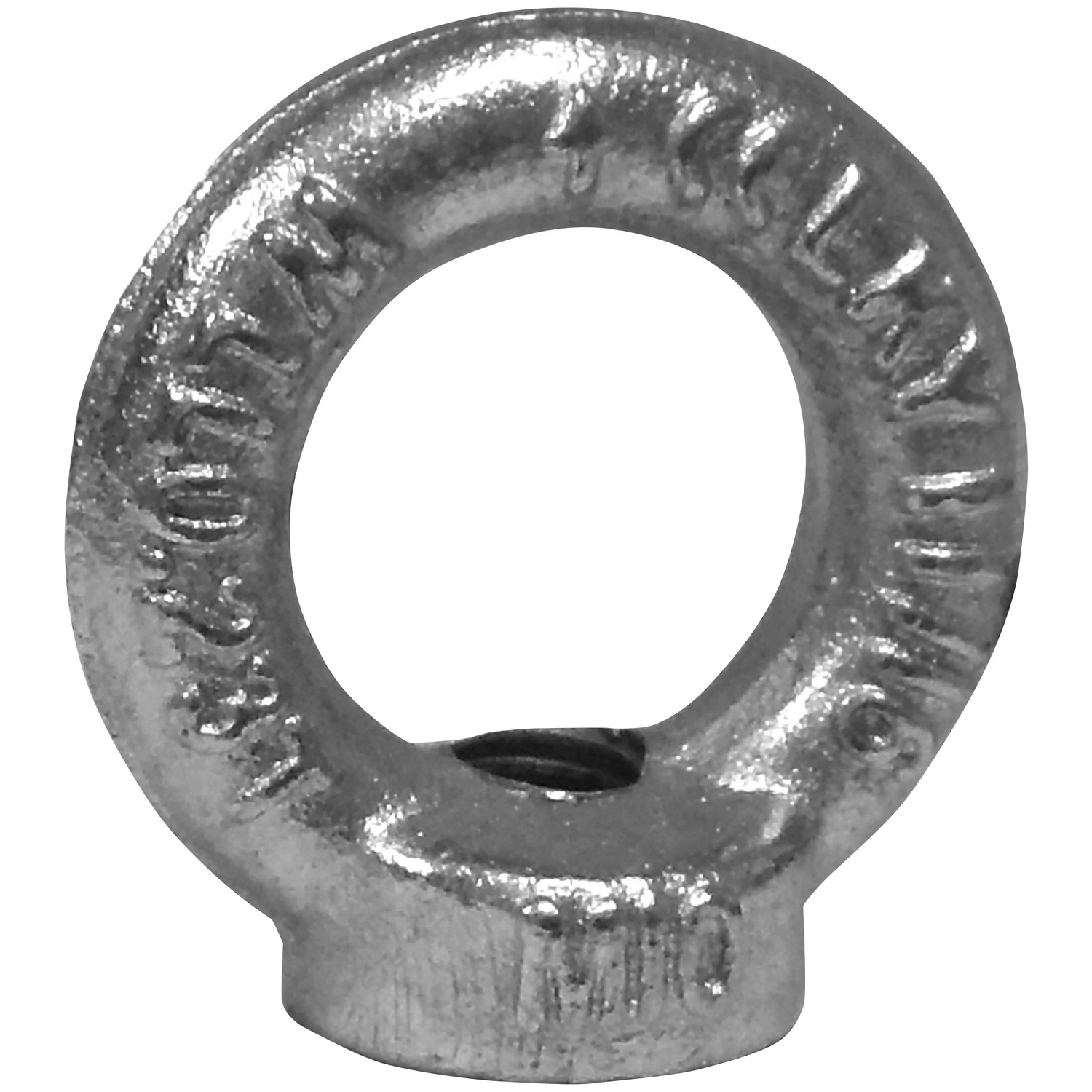 Ringmuttern , M10, Silber, Stahl
