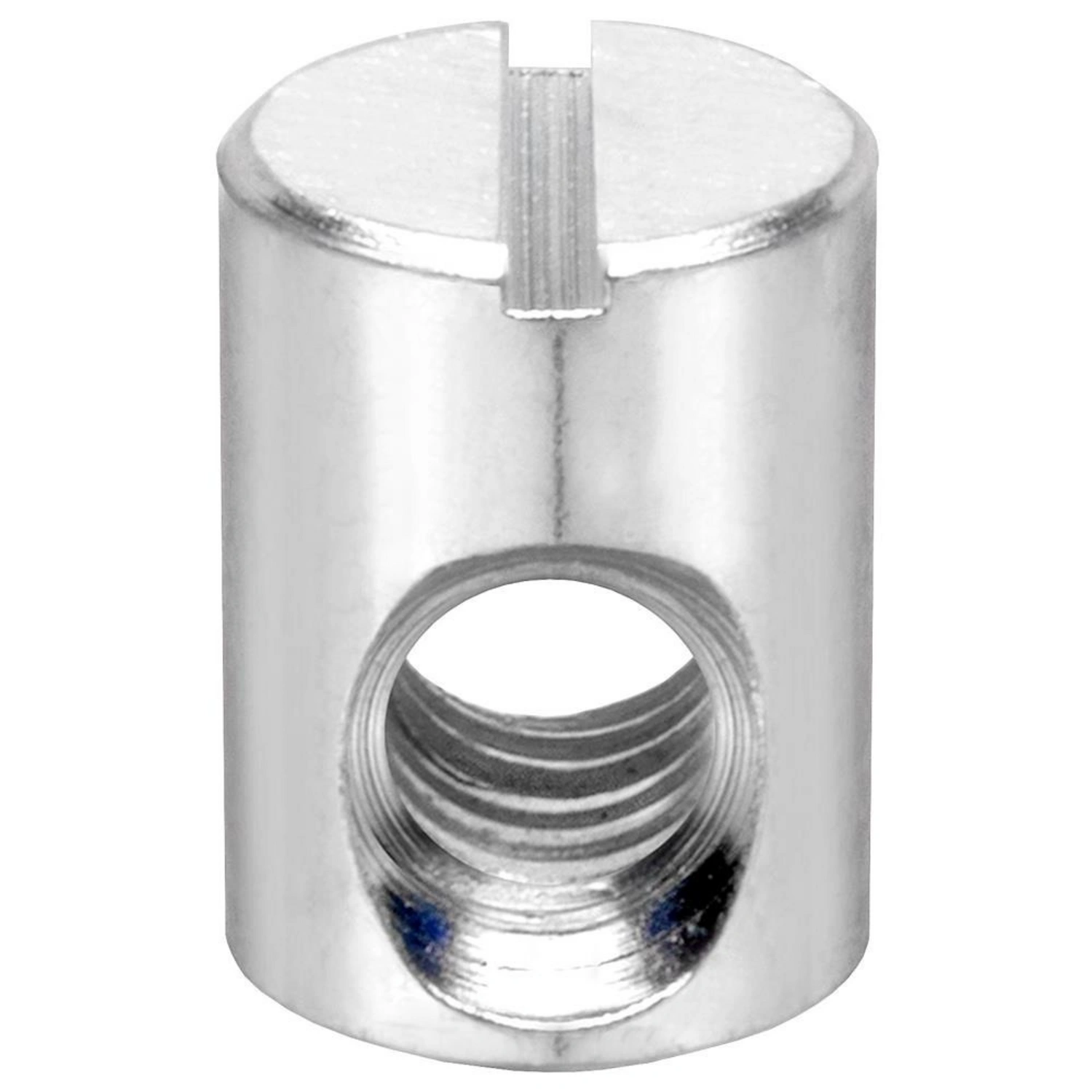 Rundmuttern, M6 / 10 x 14 x 9 mm, Silber, Stahl