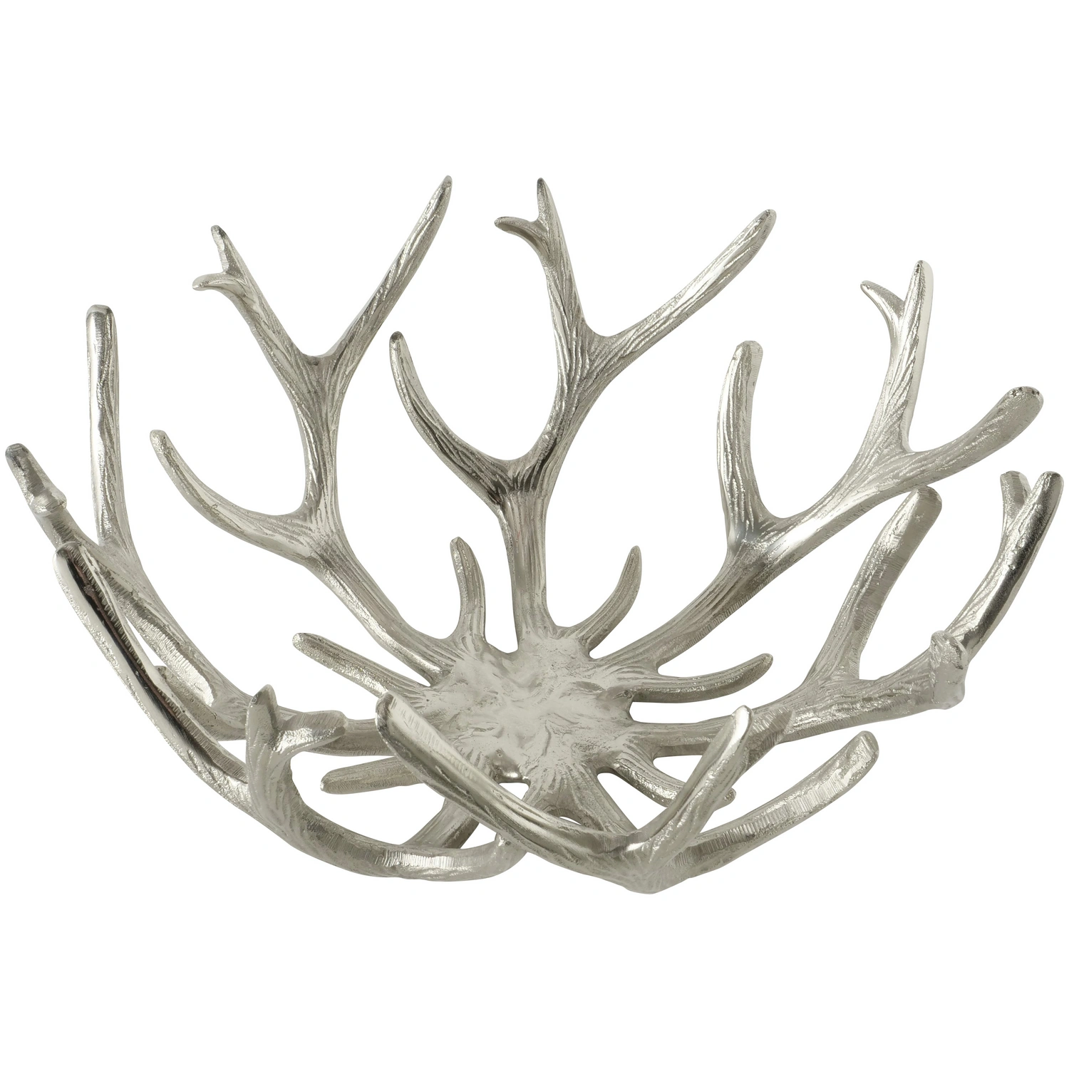 Schale »Fortogna«, Höhe: 17 cm, Aluminium, silberfarben