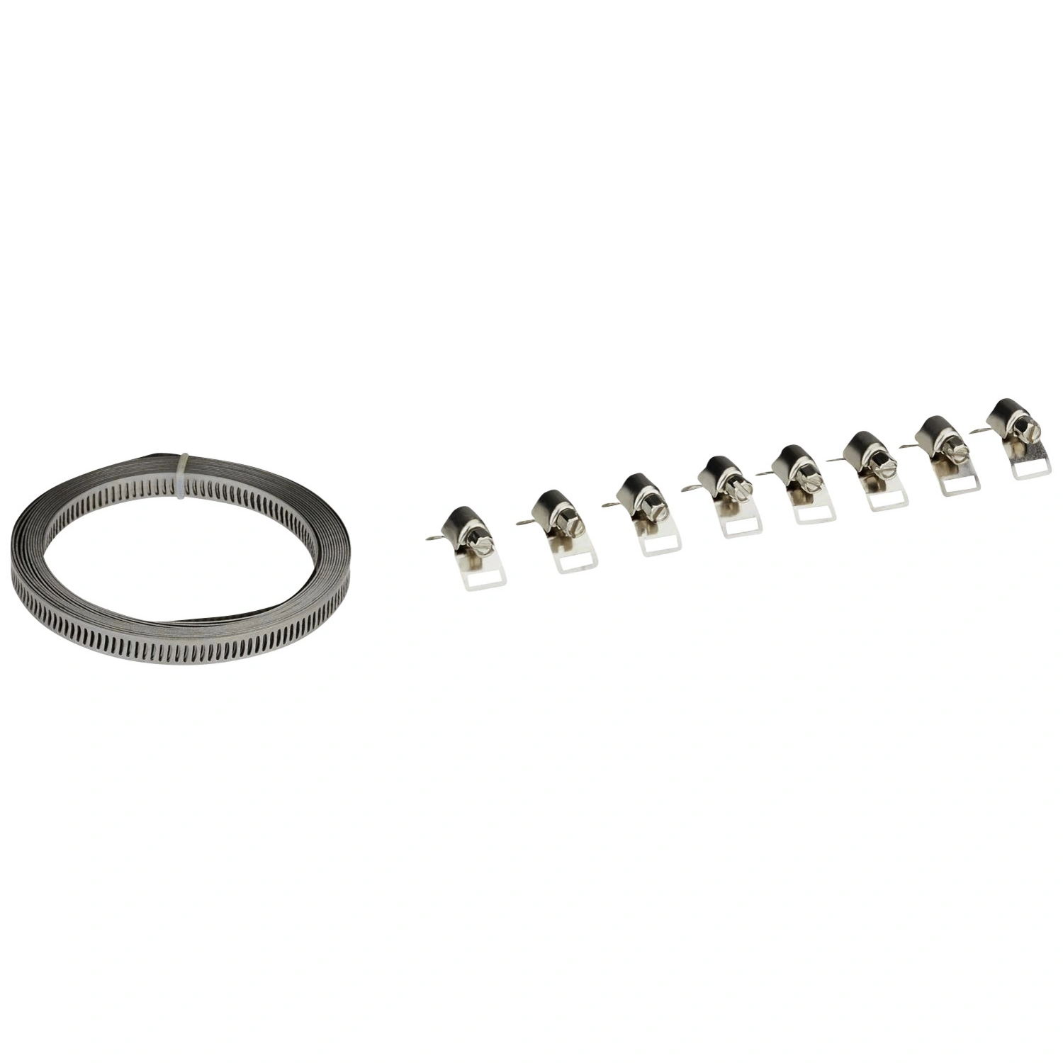 Schlauchschellenband, Metall