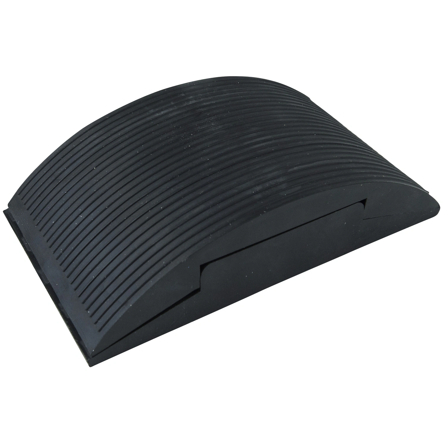 Schleifklotz, BxHxL: 70 x 30 x 130 mm, weich PVC/Kunststoff, schwarz