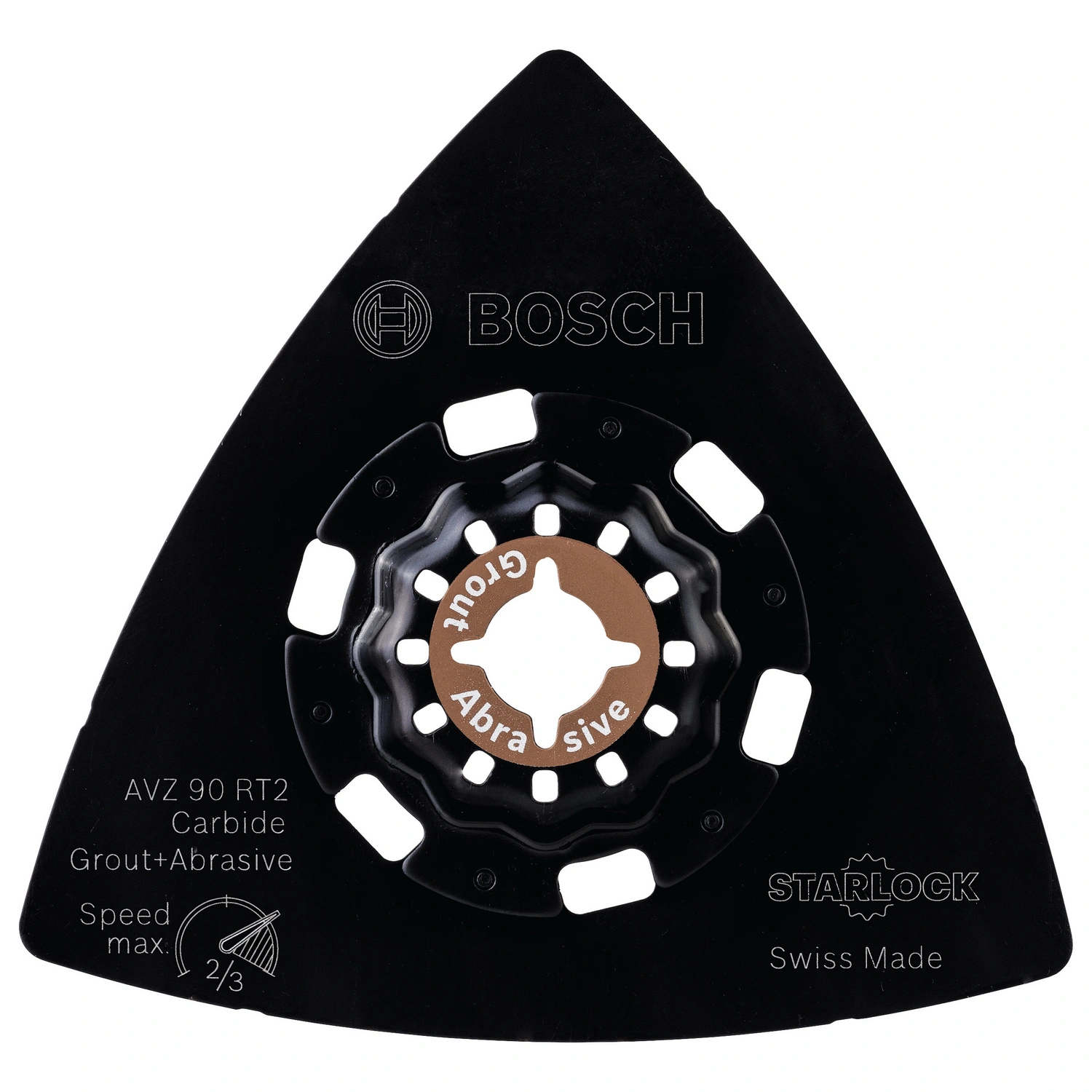 Schleifplatte »PMF AVZ 90 RT2«, Körnung: , BxL: 110 x 13 mm