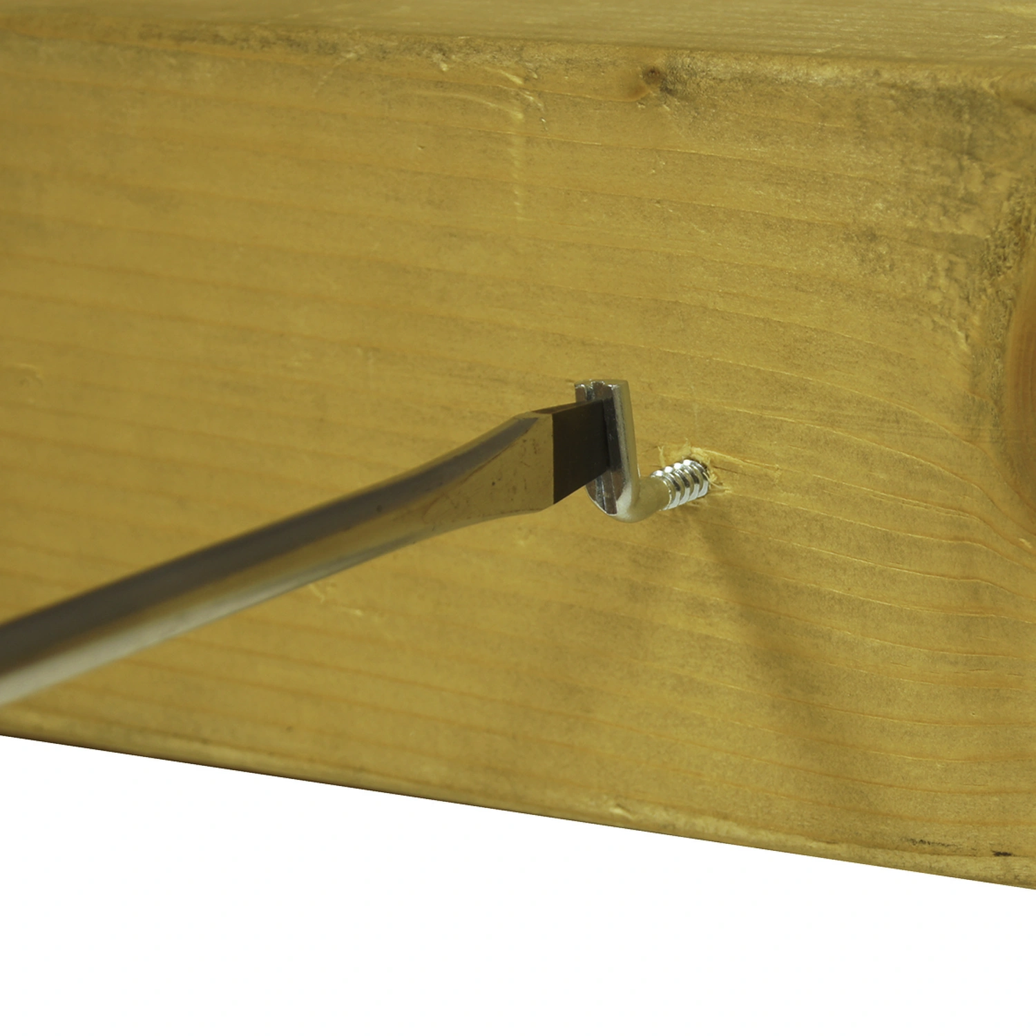 Schlitzschraubhaken, Länge: 15 cm, 1 Stück