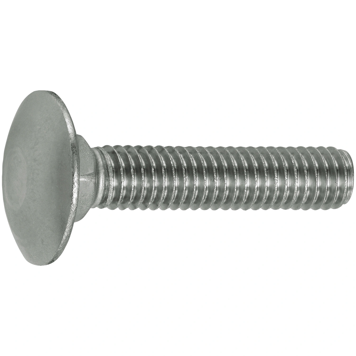 Schlossschraube, ØxL: M6 x 30 mm, rostfreier Edelstahl A2